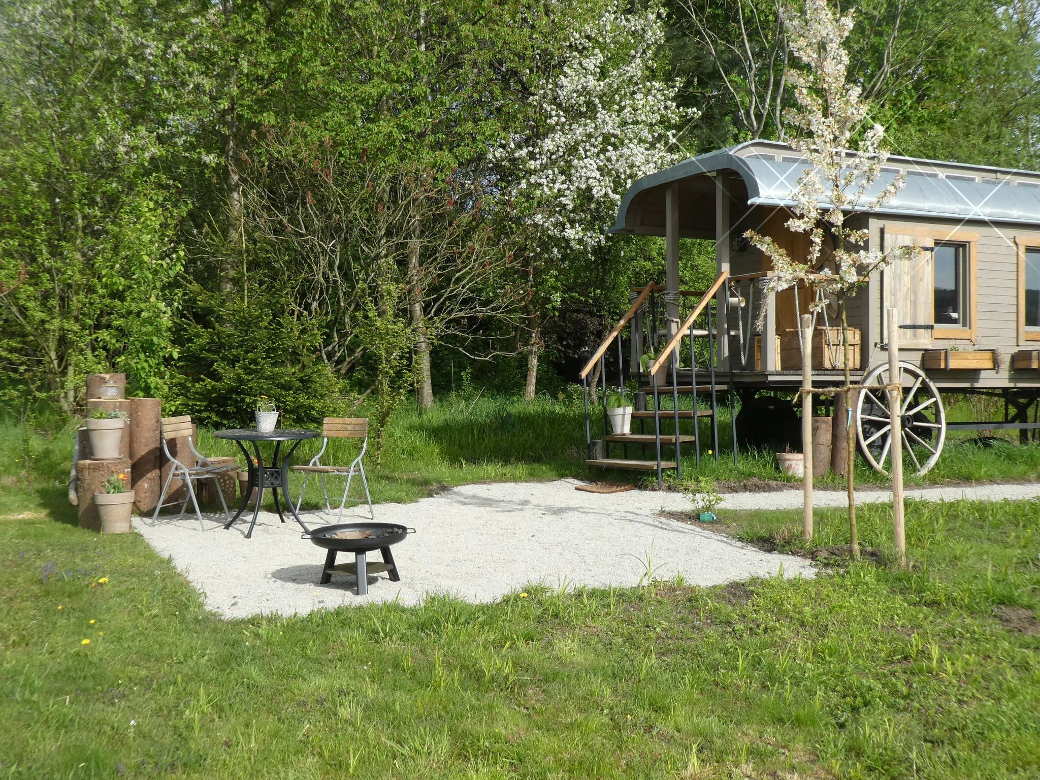 Urlaub Zirkuswagen-Binnen