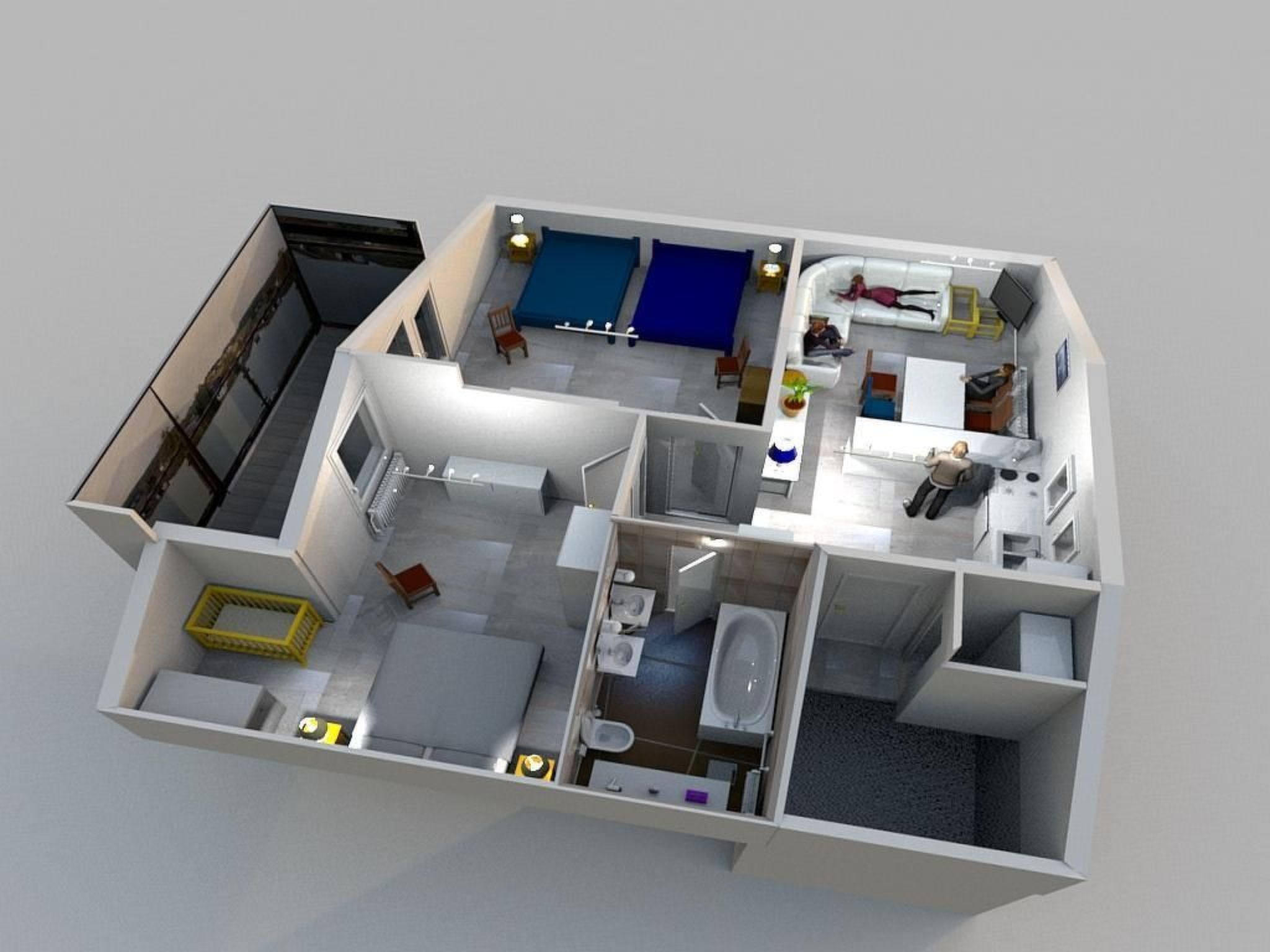 ByMina Ferienwohnung-Binnen