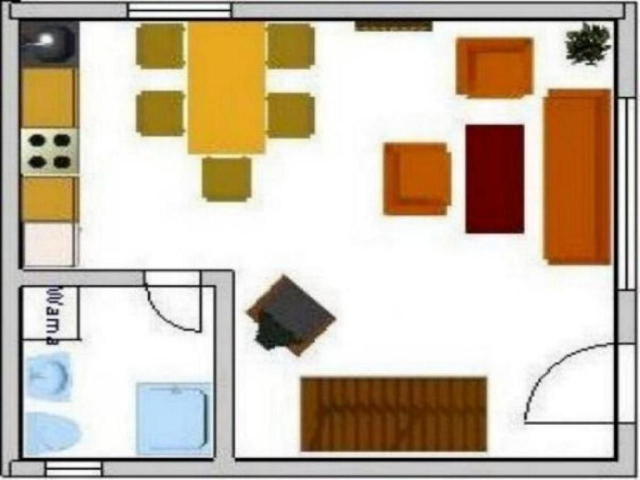 Haus im Grünen-Dedans