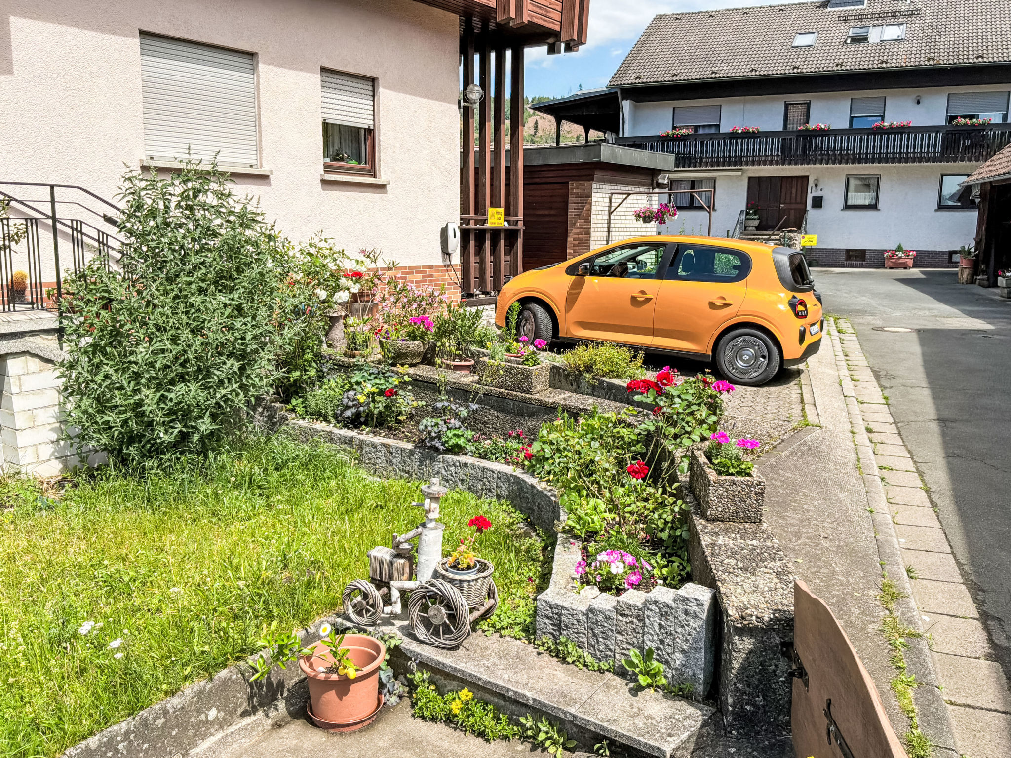 Freistehendes Ferienhaus mit Südbalkon - Draußen