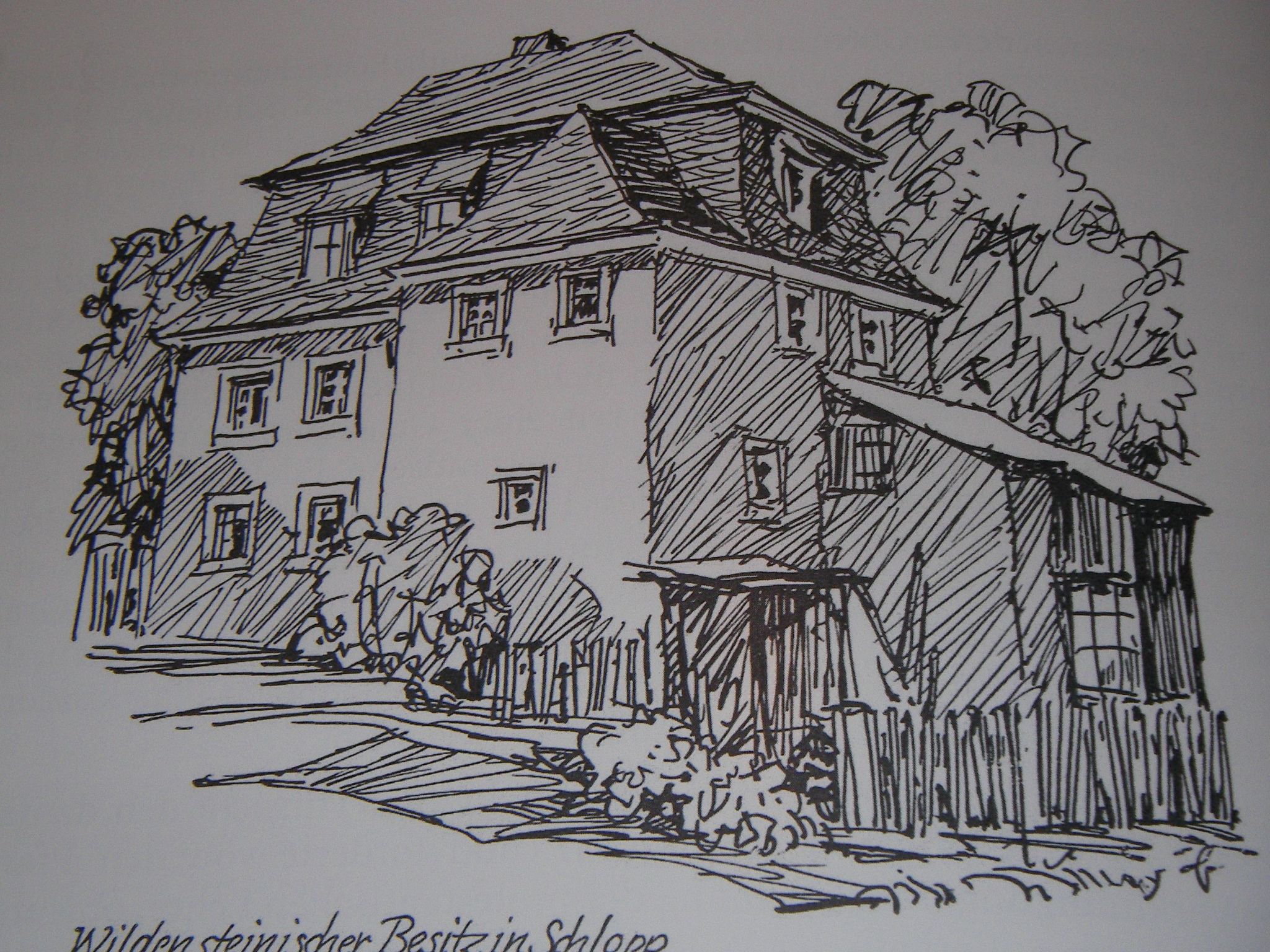 Schloß" Wildenstein"-Drinnen