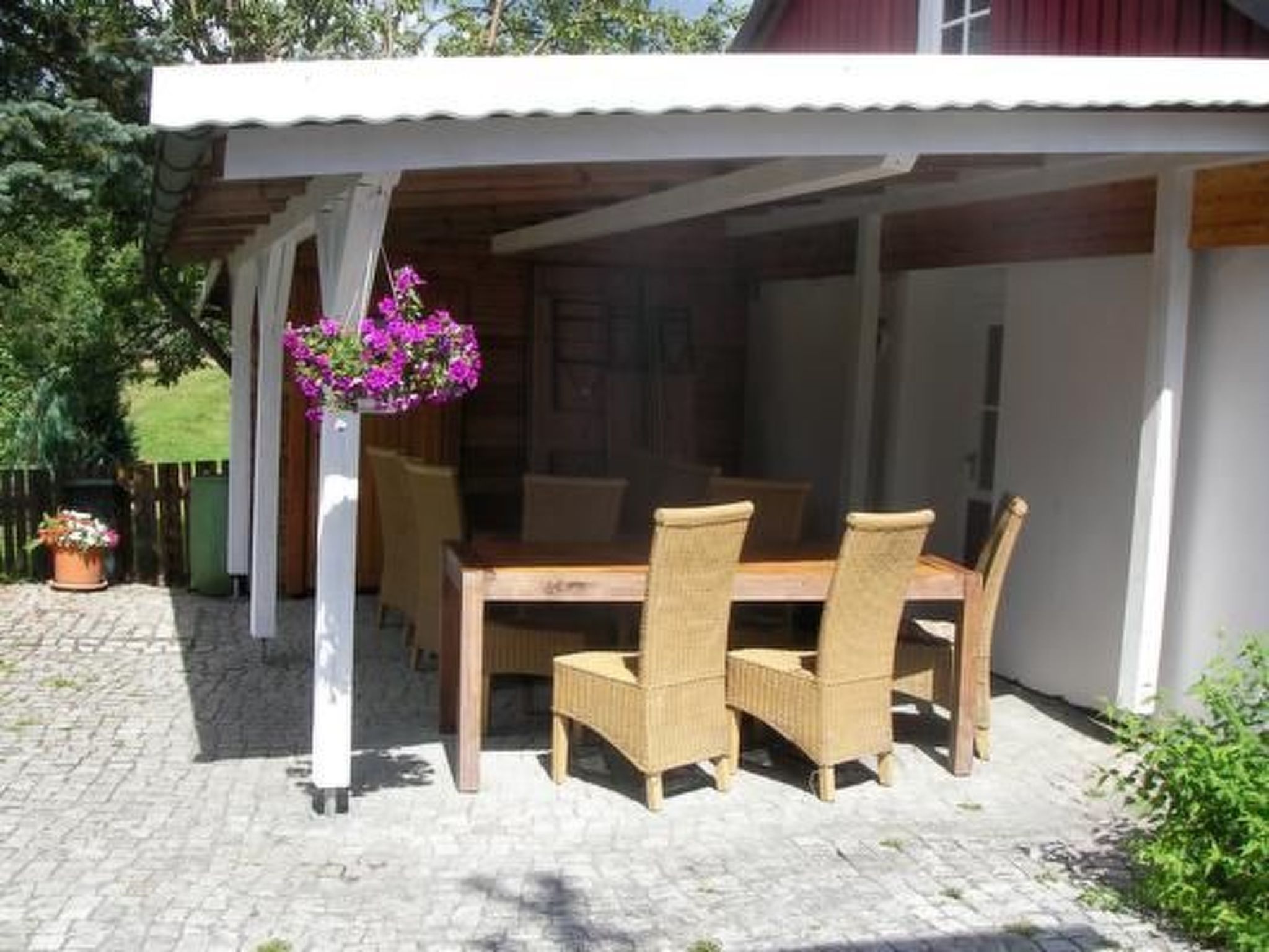 Appartement in Elbersreuth mit Garten-Drinnen