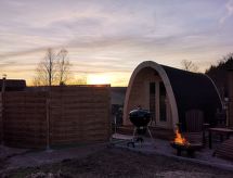 Unieke Fichtel-Pod met optionele sauna of hot tub in het Fichtelgebergte - thumbnail 1
