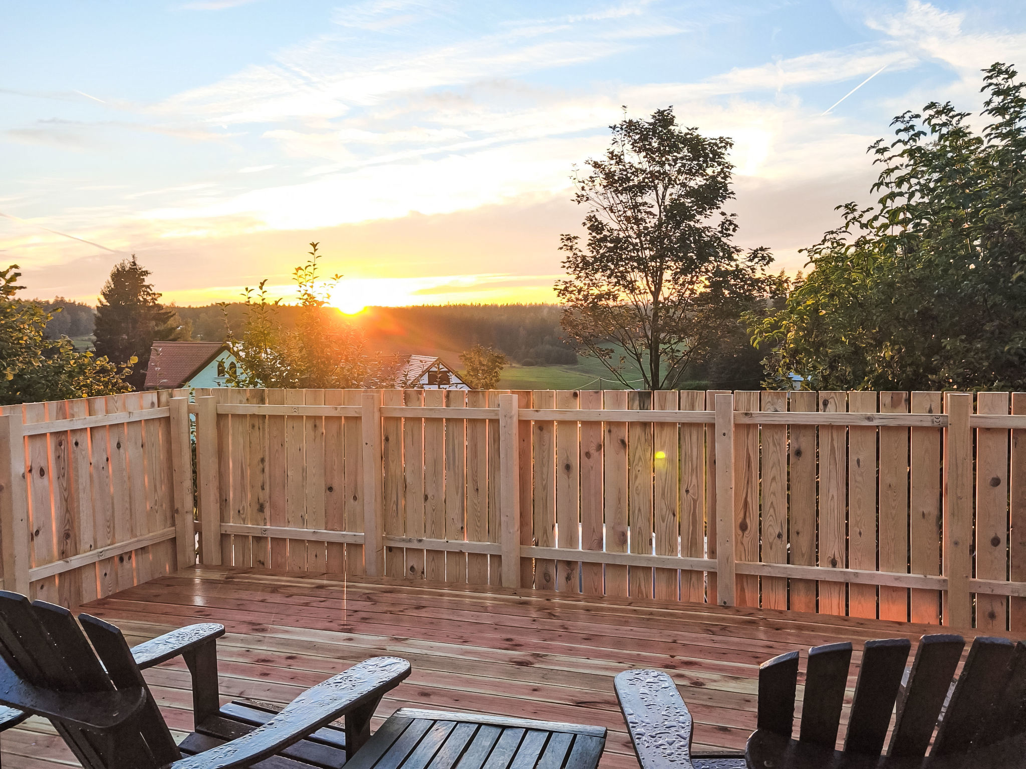 Appartement Fichtel-Pod gegen Aufpreis mit Sauna oder Hot Tub – Terrasse, photo 12 sur 24