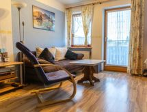 mit zwei Schlafzimmern und Balkon