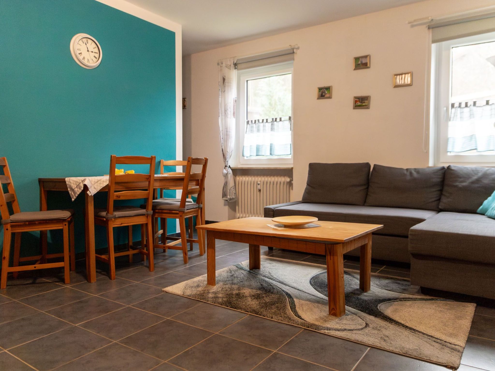 Im ersten Obergeschoss-Dedans