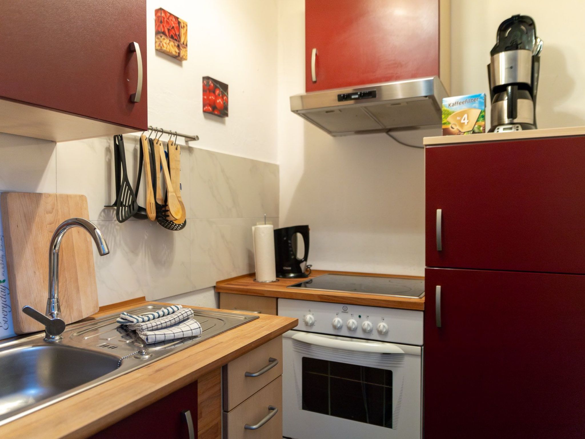 Im ersten Obergeschoss-Dedans