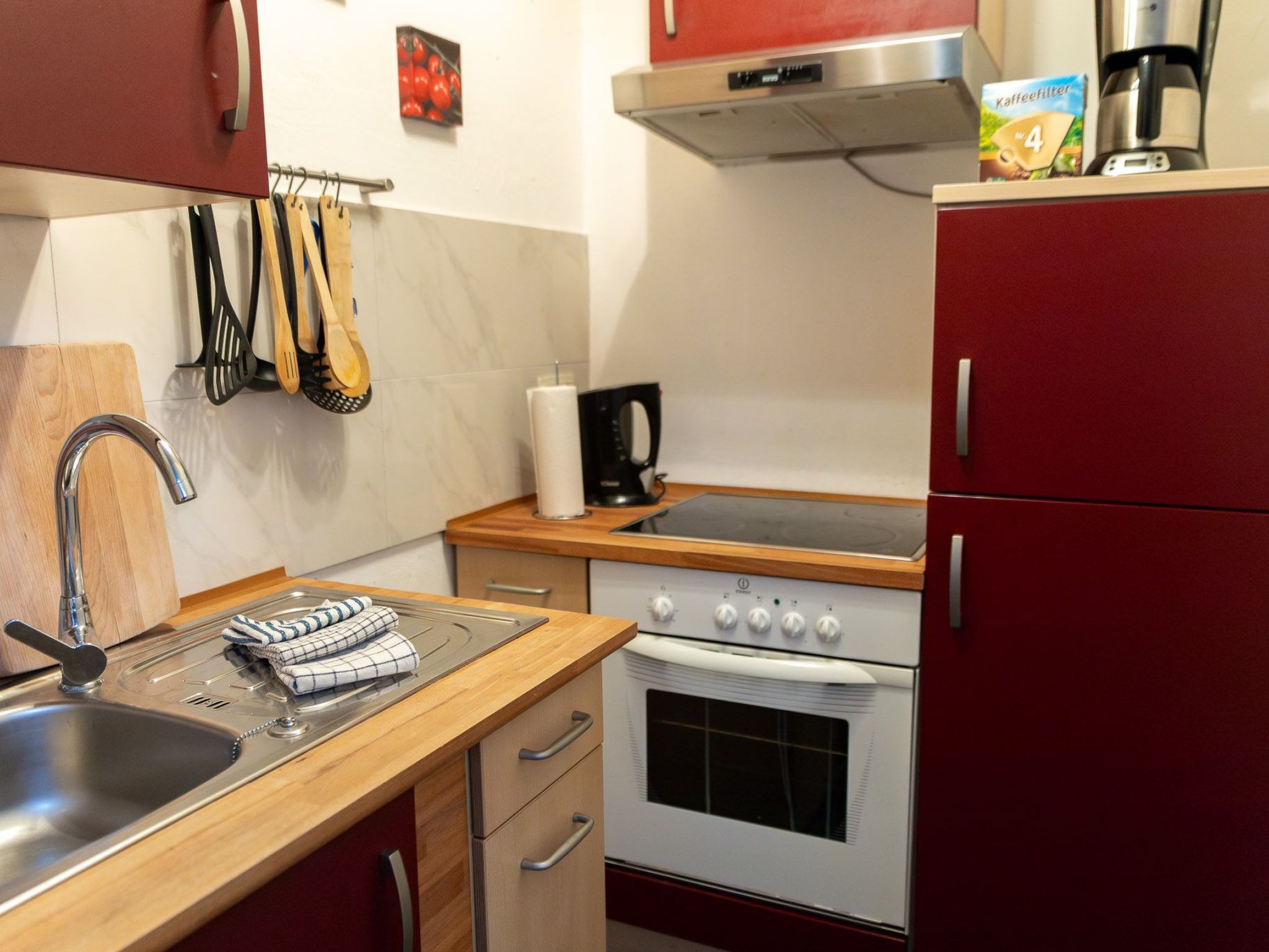 Im ersten Obergeschoss-Dedans