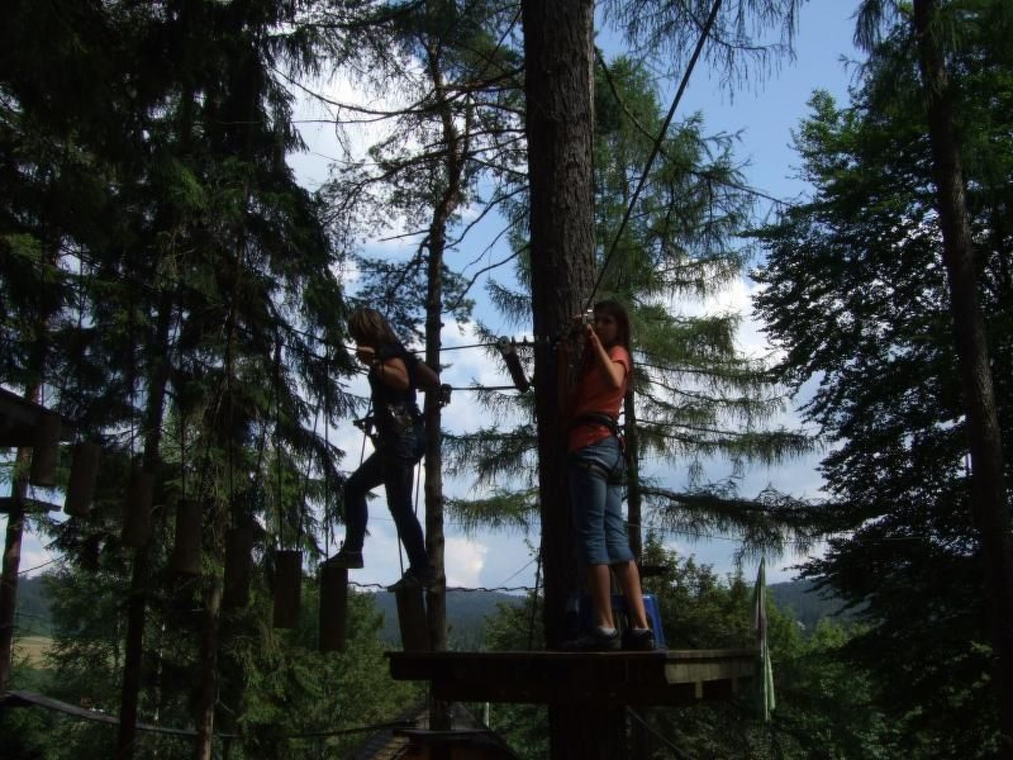 Im ersten Obergeschoss-Dedans