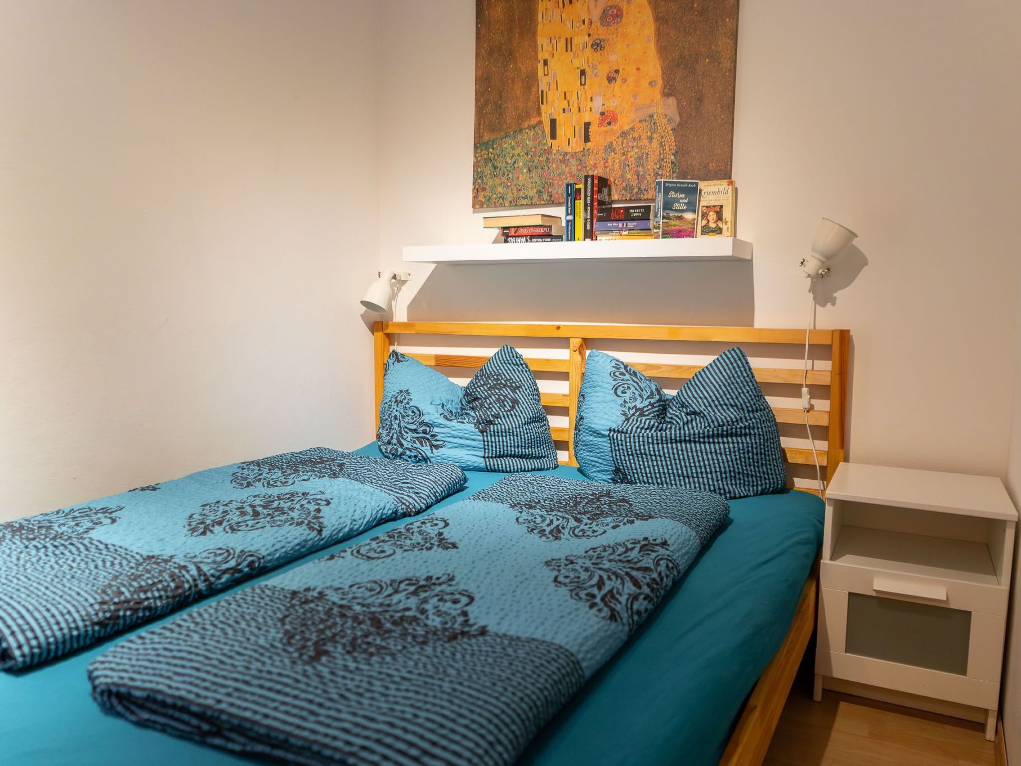 Mit zwei Schlafzimmern und Terrasse-Binnen