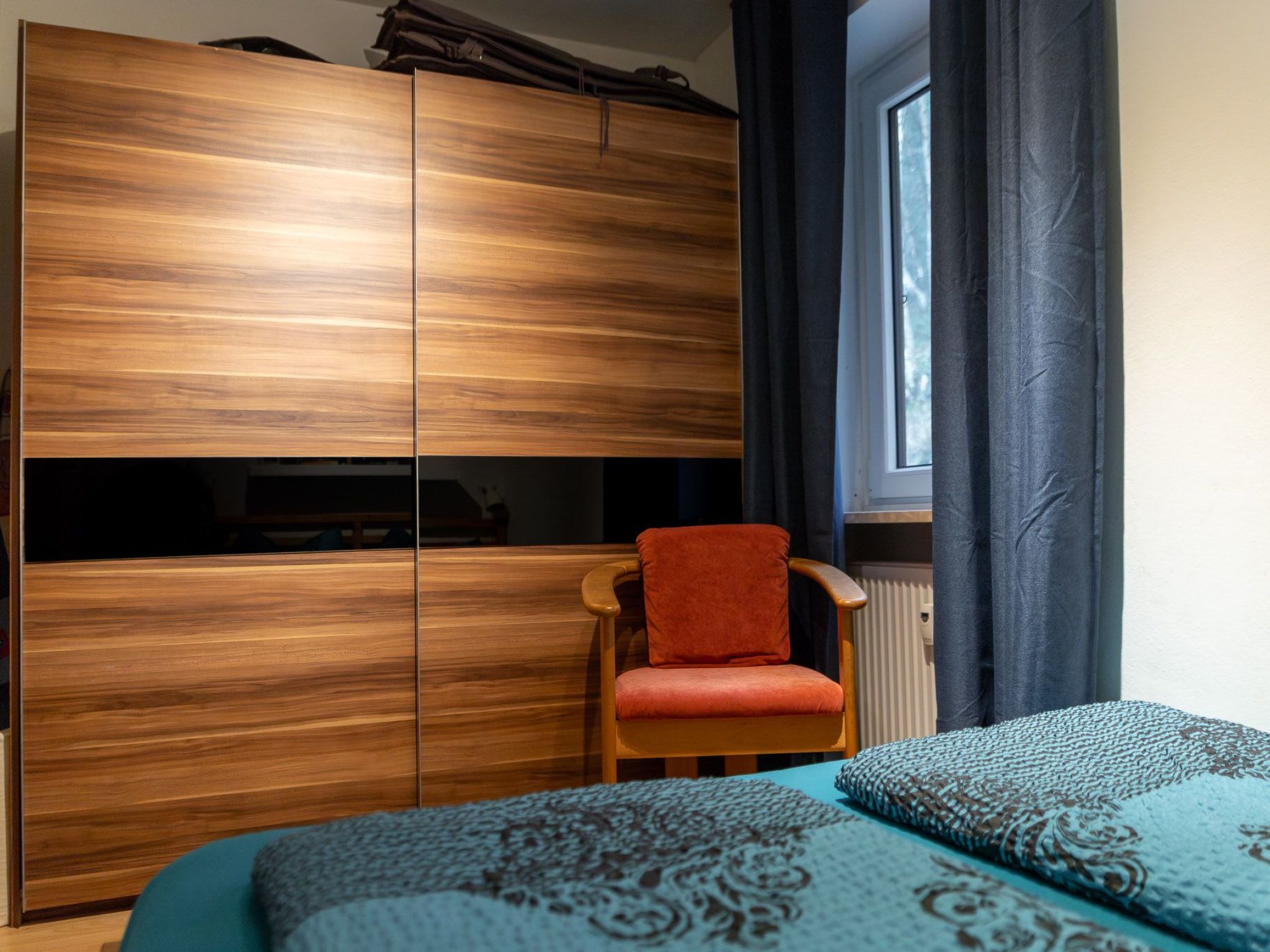 Mit zwei Schlafzimmern und Terrasse-Dedans