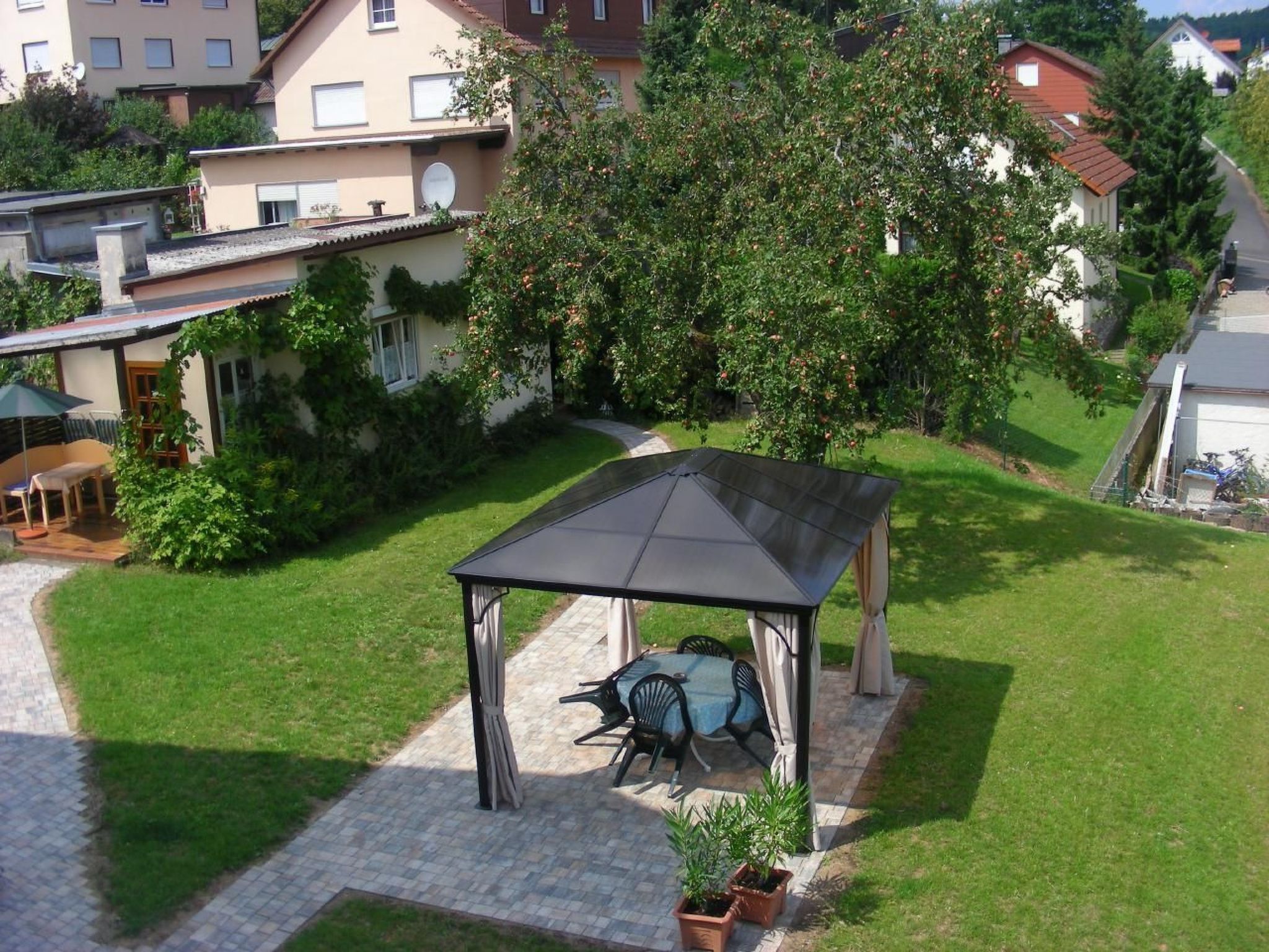 Haus Holzheimer mit Blick auf die Rhön-Binnen