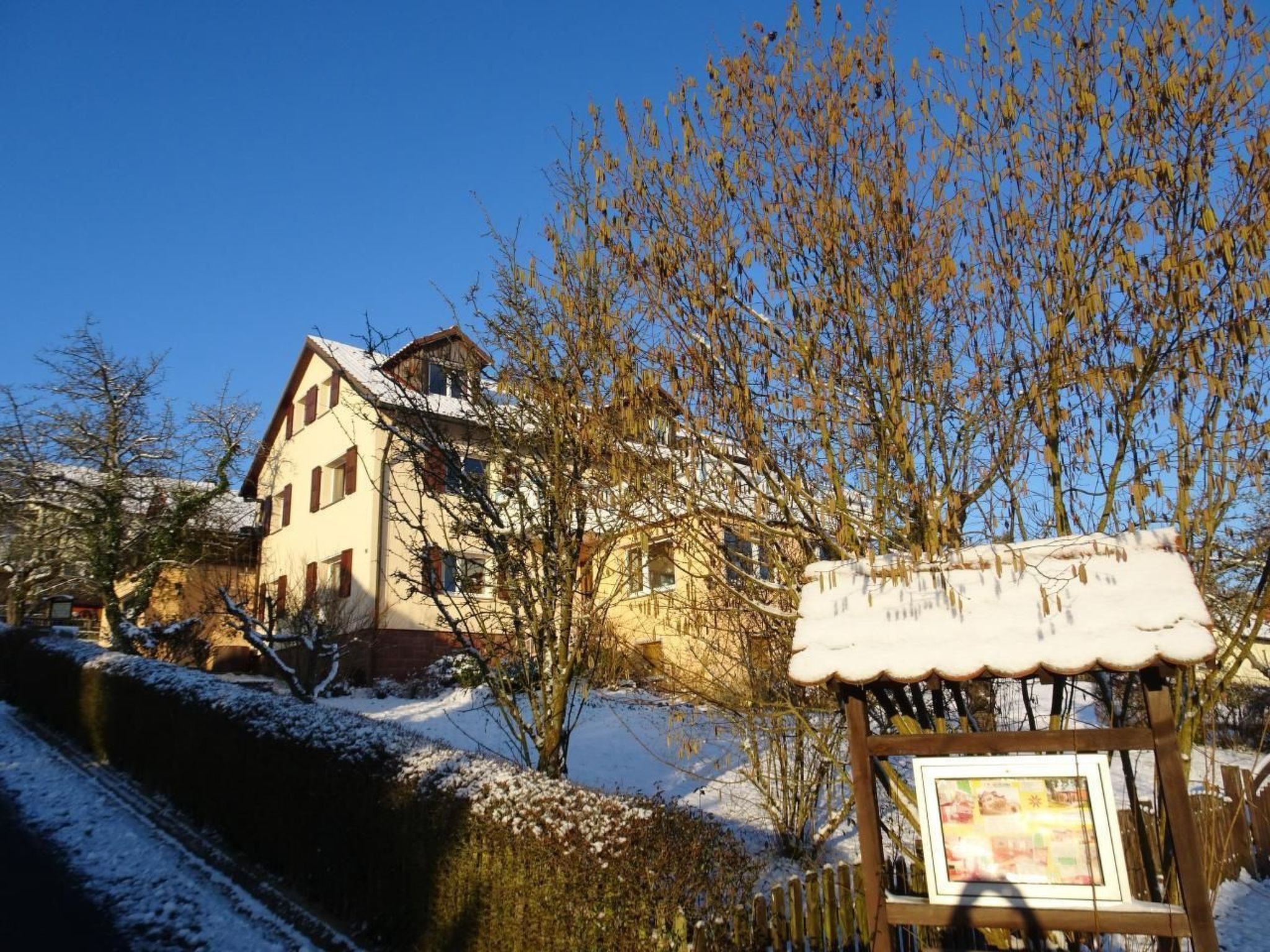 Haus Holzheimer mit Blick auf die Rhön-Binnen