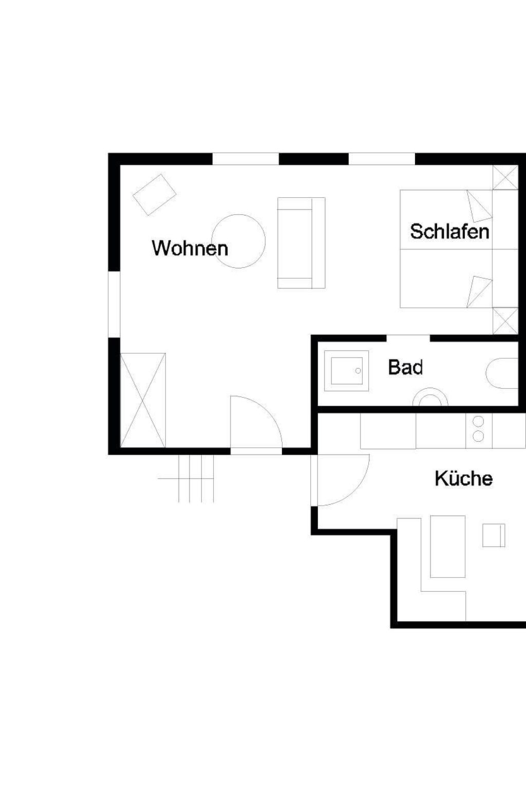Haus Holzheimer mit Blick auf die Rhön-Binnen