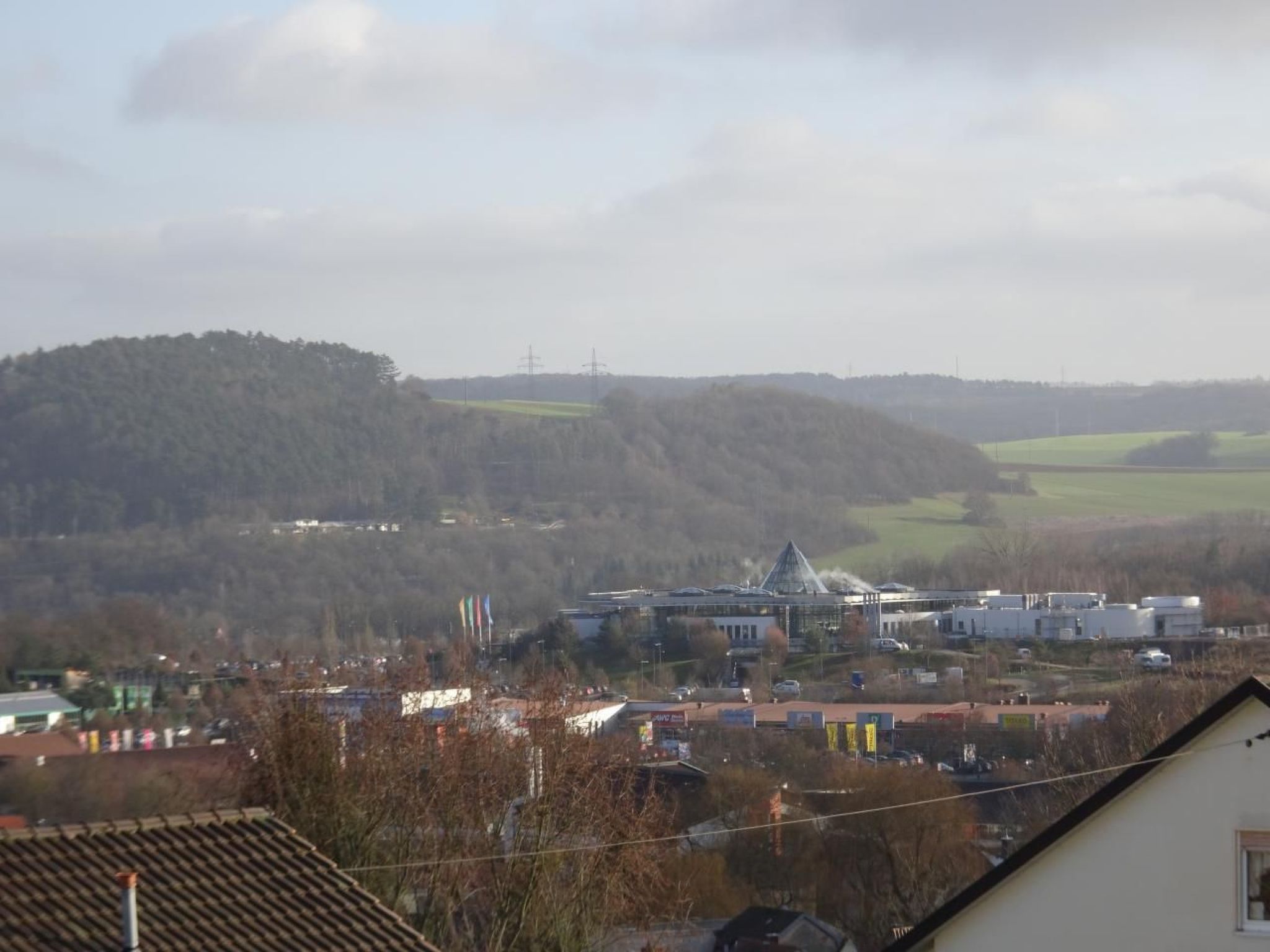 Haus Holzheimer mit Blick auf die Rhön-Binnen