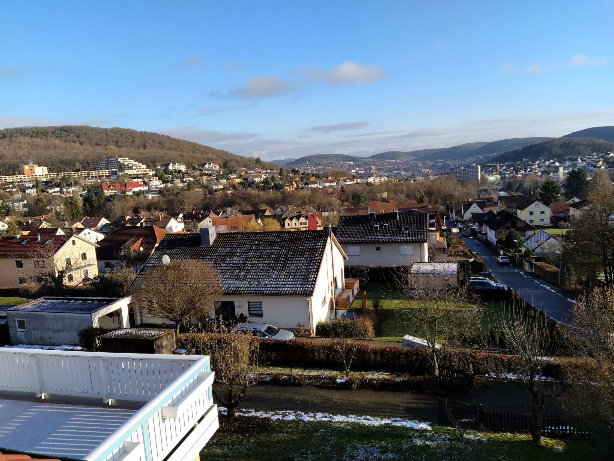 Haus Holzheimer mit Blick auf die Rhön-Binnen
