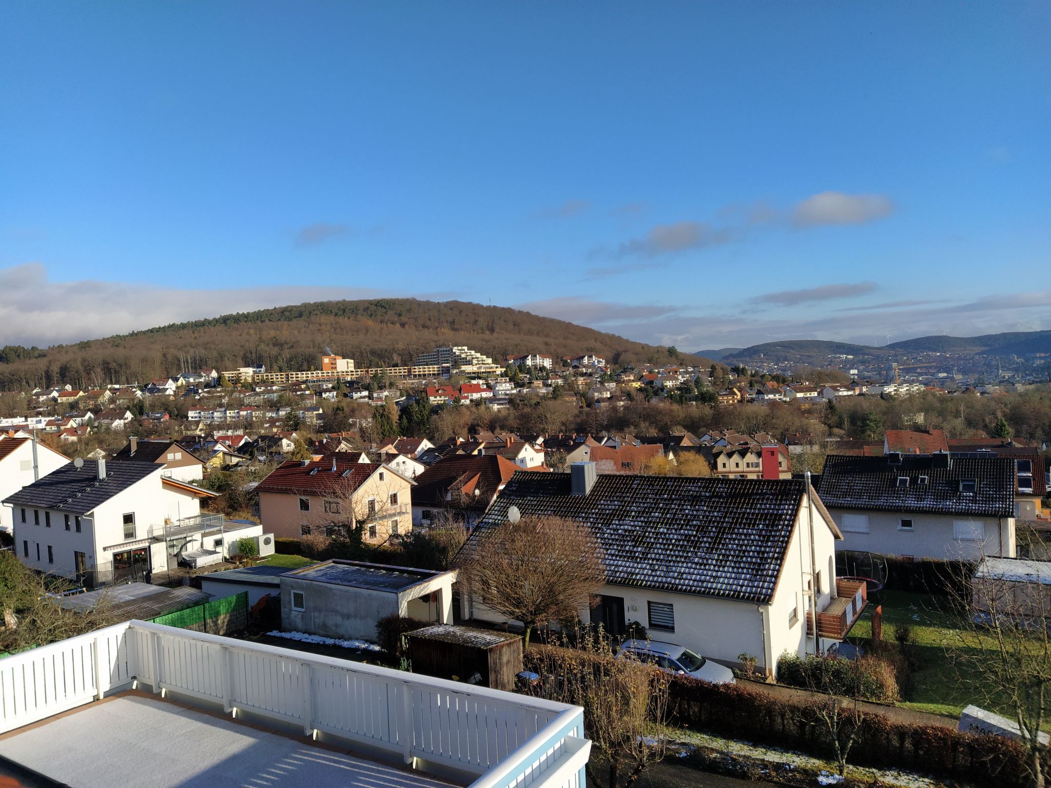 Haus Holzheimer mit Blick auf die Rhön-Binnen