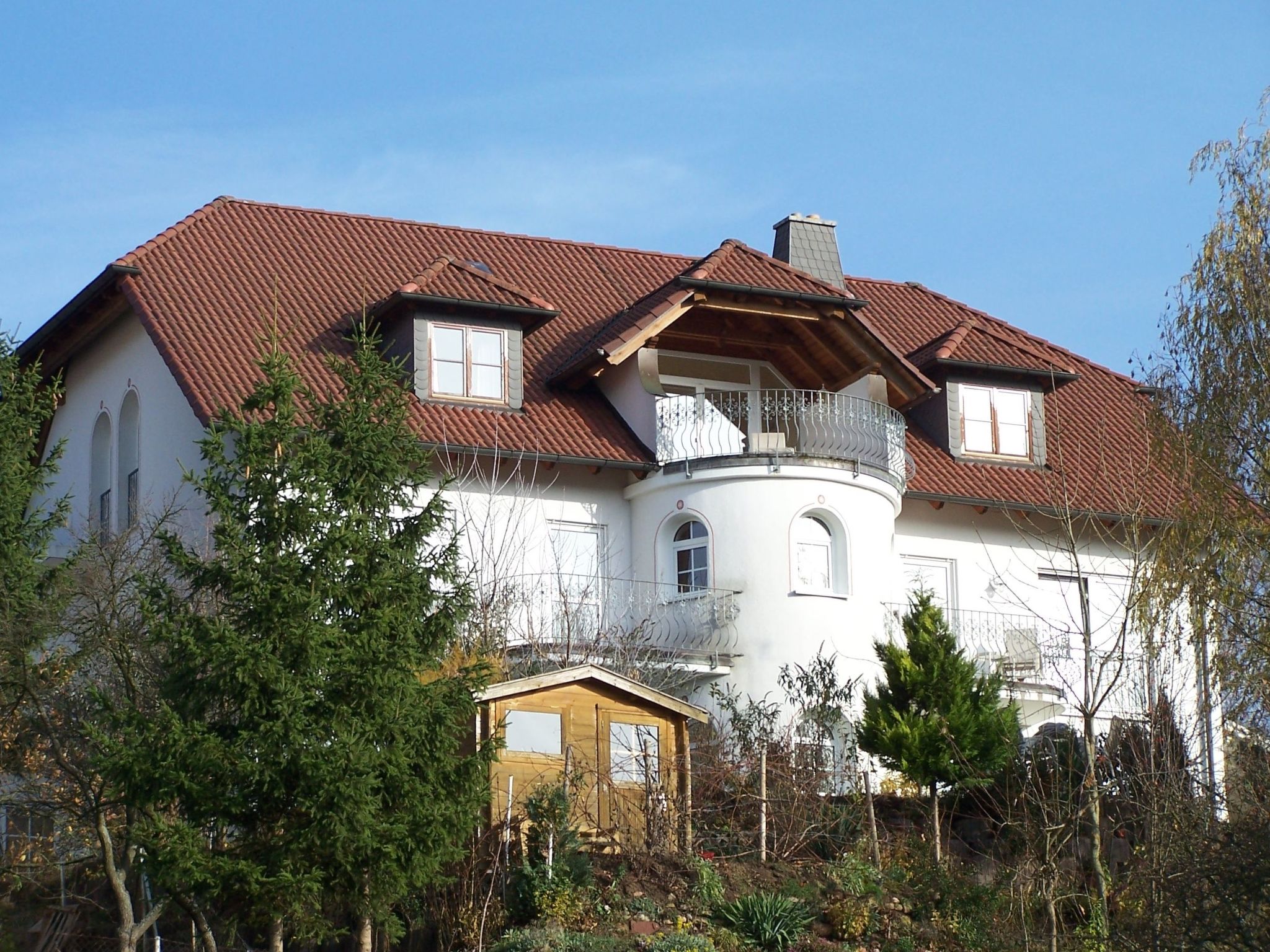 Doppelappartement Privater Zugang zur Sauna und Garten-Outside