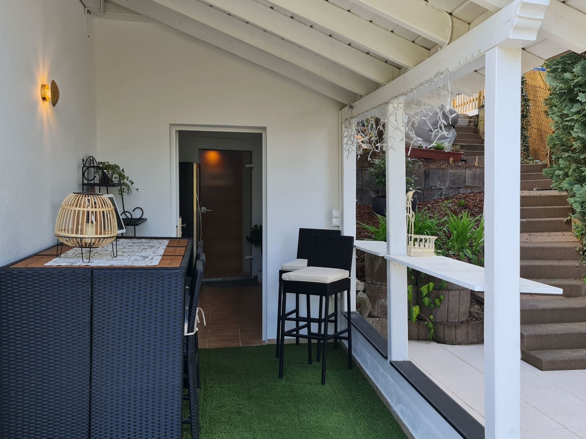 Doppelappartement Privater Zugang zur Sauna und Garten-Image-tags.info