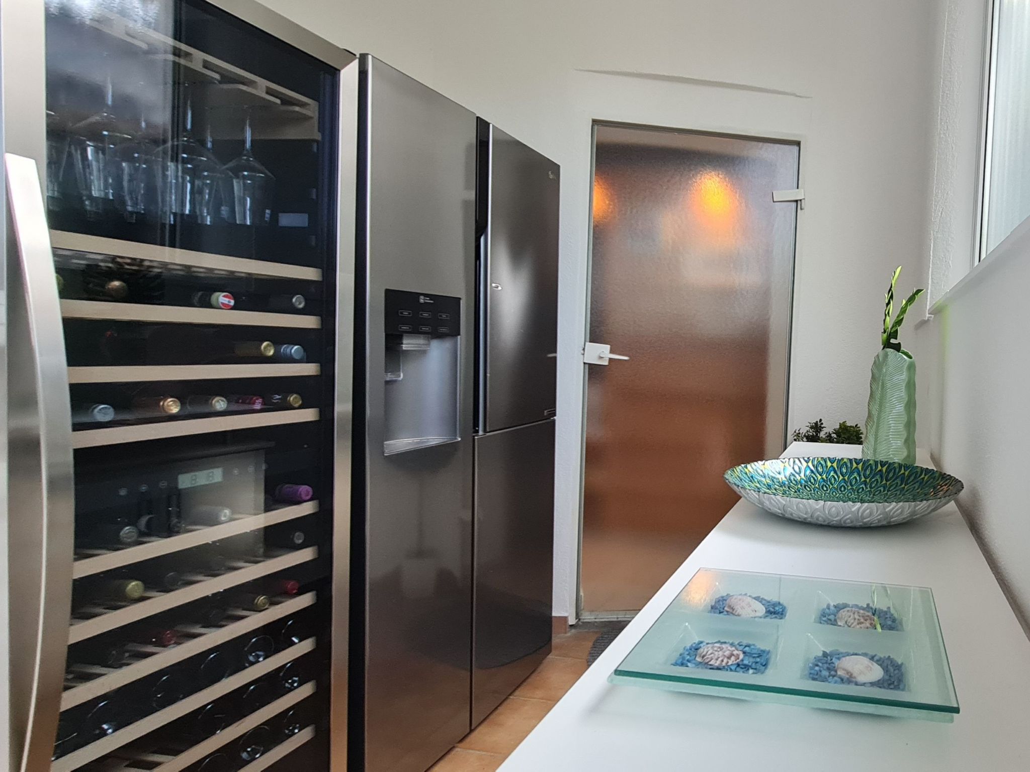 Doppelappartement Privater Zugang zur Sauna und Garten-Inside