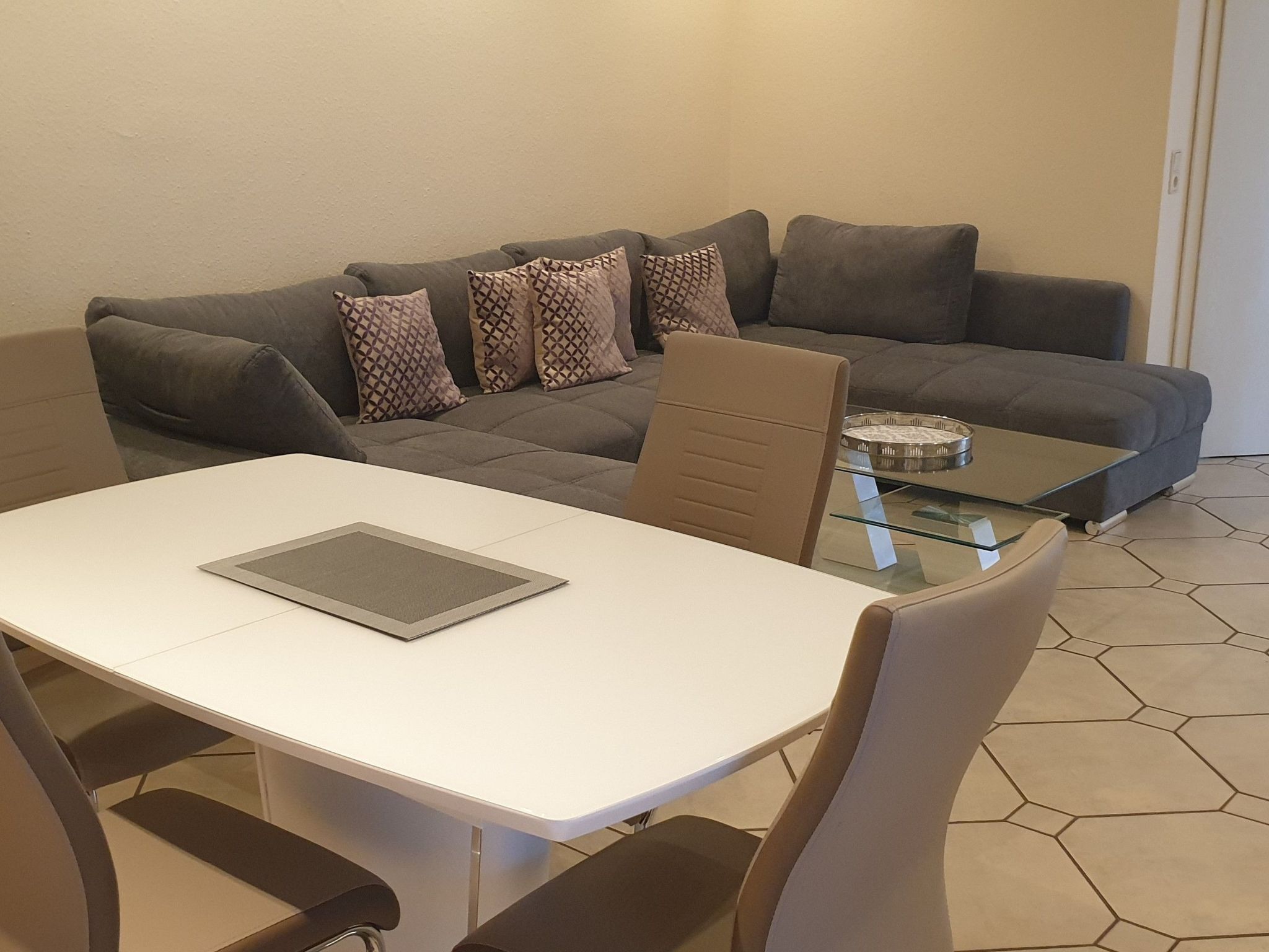 Doppelappartement Privater Zugang zur Sauna und Garten-Inside