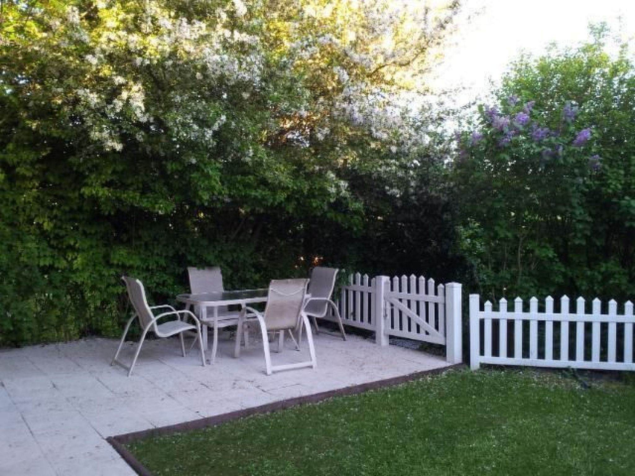 Doppelappartement Privater Zugang zur Sauna und Garten — Terrace (1 of 27)