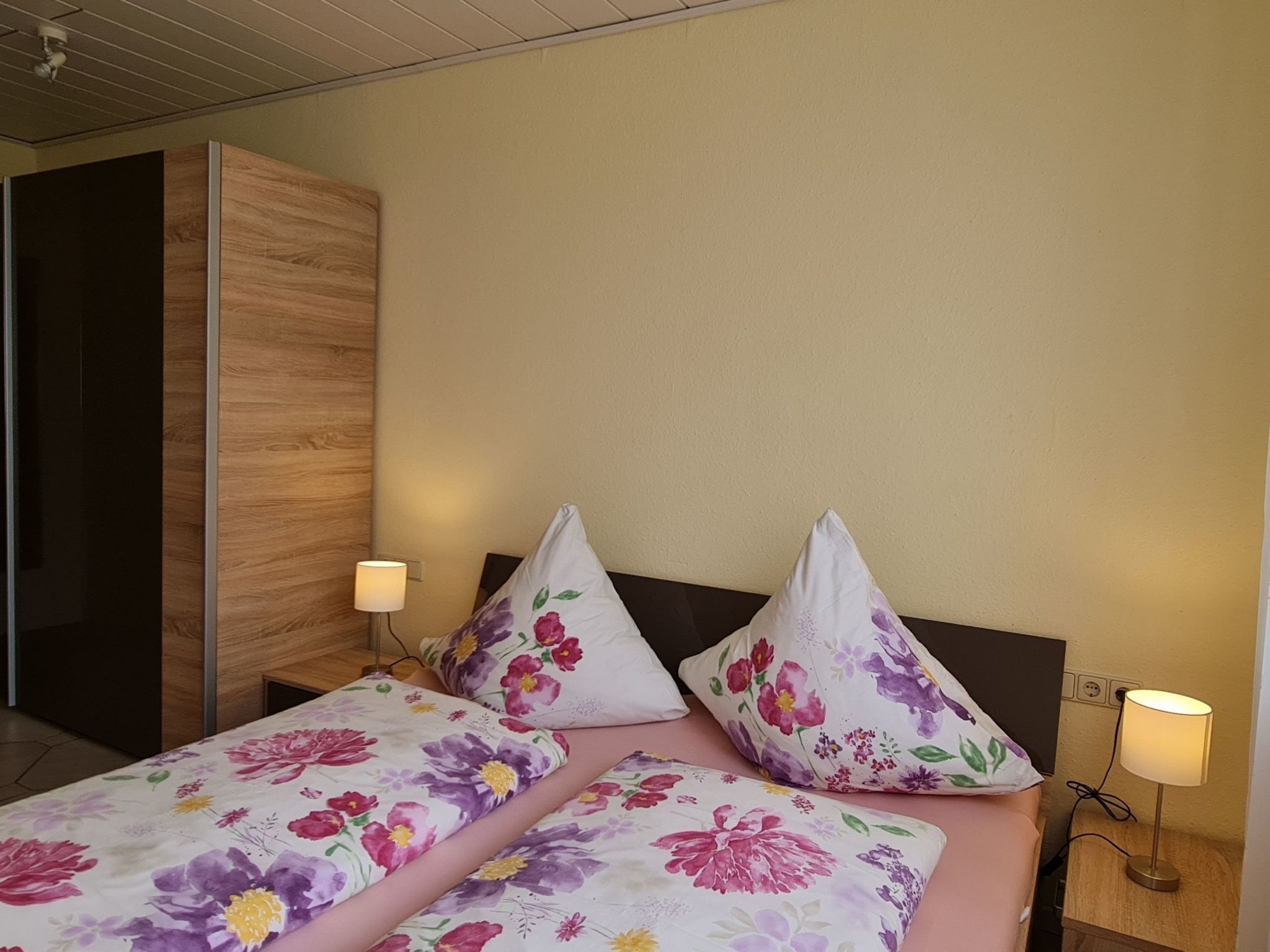 Doppelappartement mit Garten