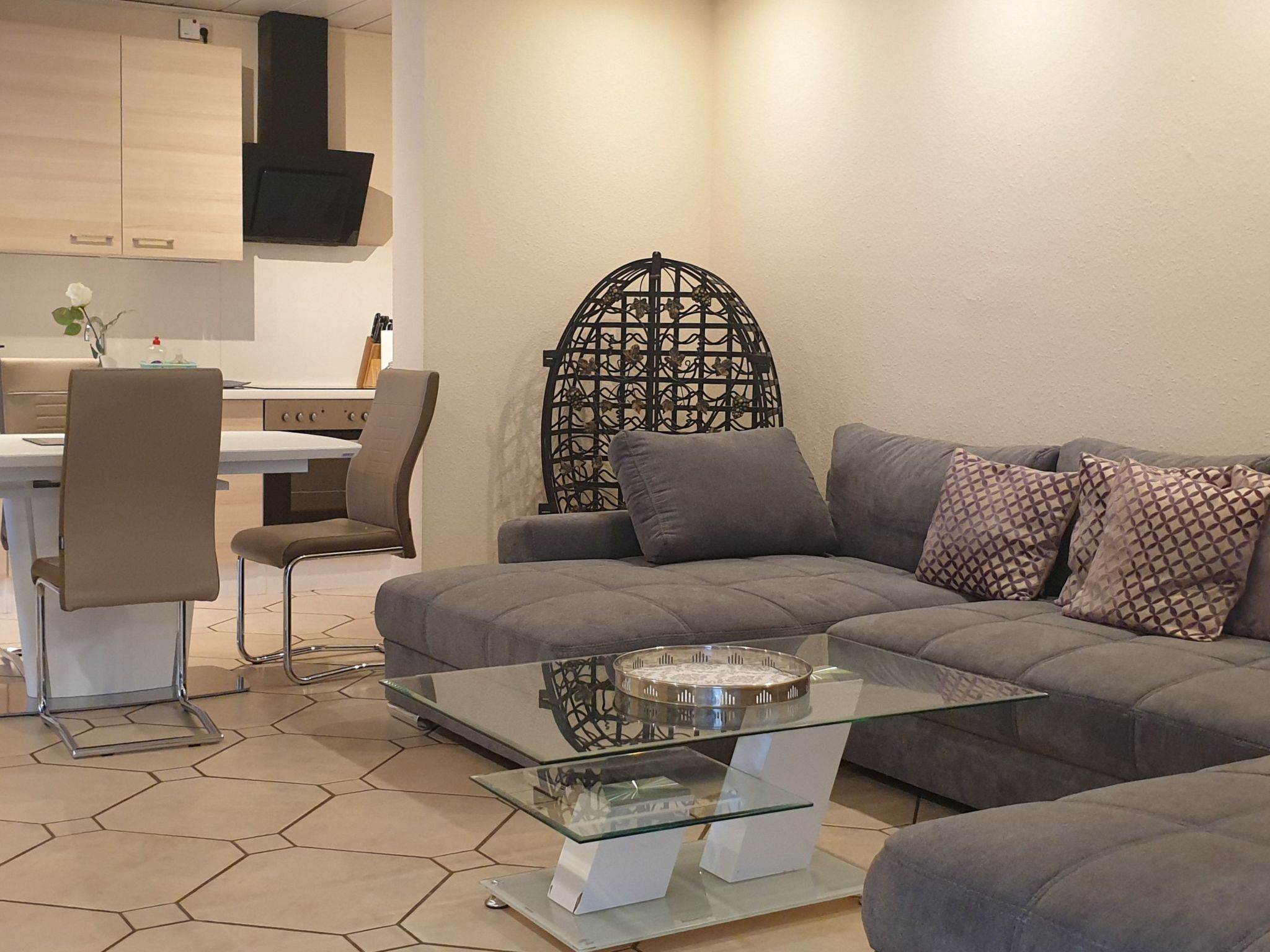 Doppelappartement mit Garten-Inside