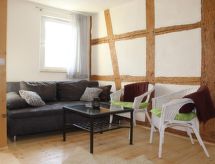 Wohnung in Creglingen mit Terrasse und Garten
