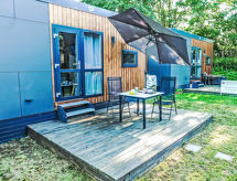 Knus tiny house voor 4 personen, 50 meter van het meer in Wemding - thumbnail 5