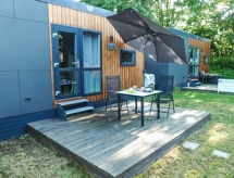 Tiny Haus Lene aan het meer in Wemding – 50 meter van het strand - thumbnail 1