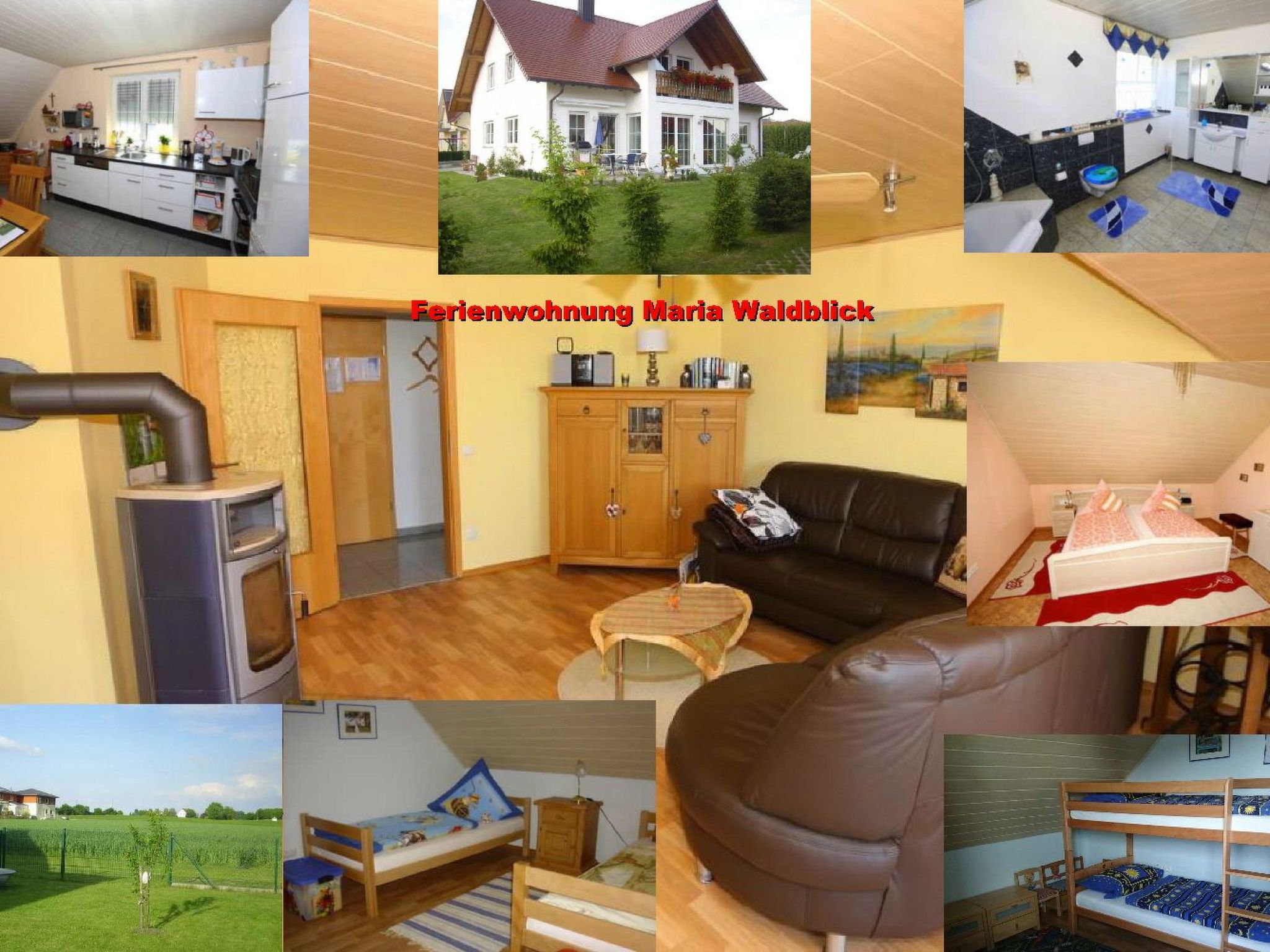 Wohnung in Oberwaldbach mit Garten und Grill-Binnen