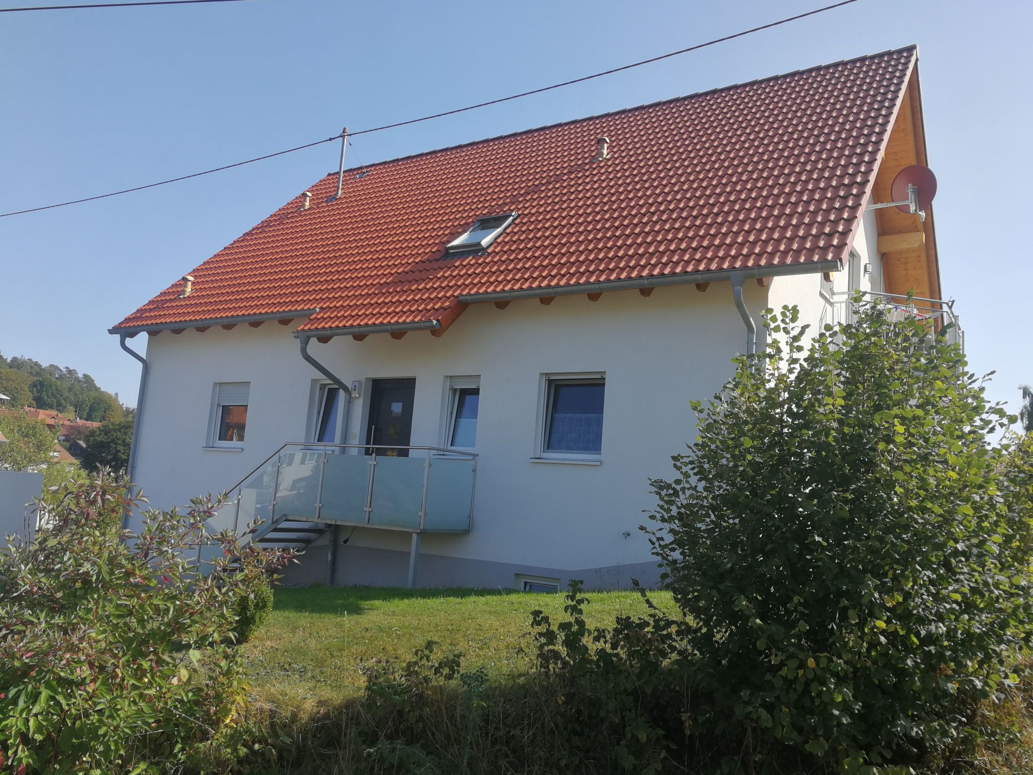 Wohnung mit Terrasse, Grill und Garten