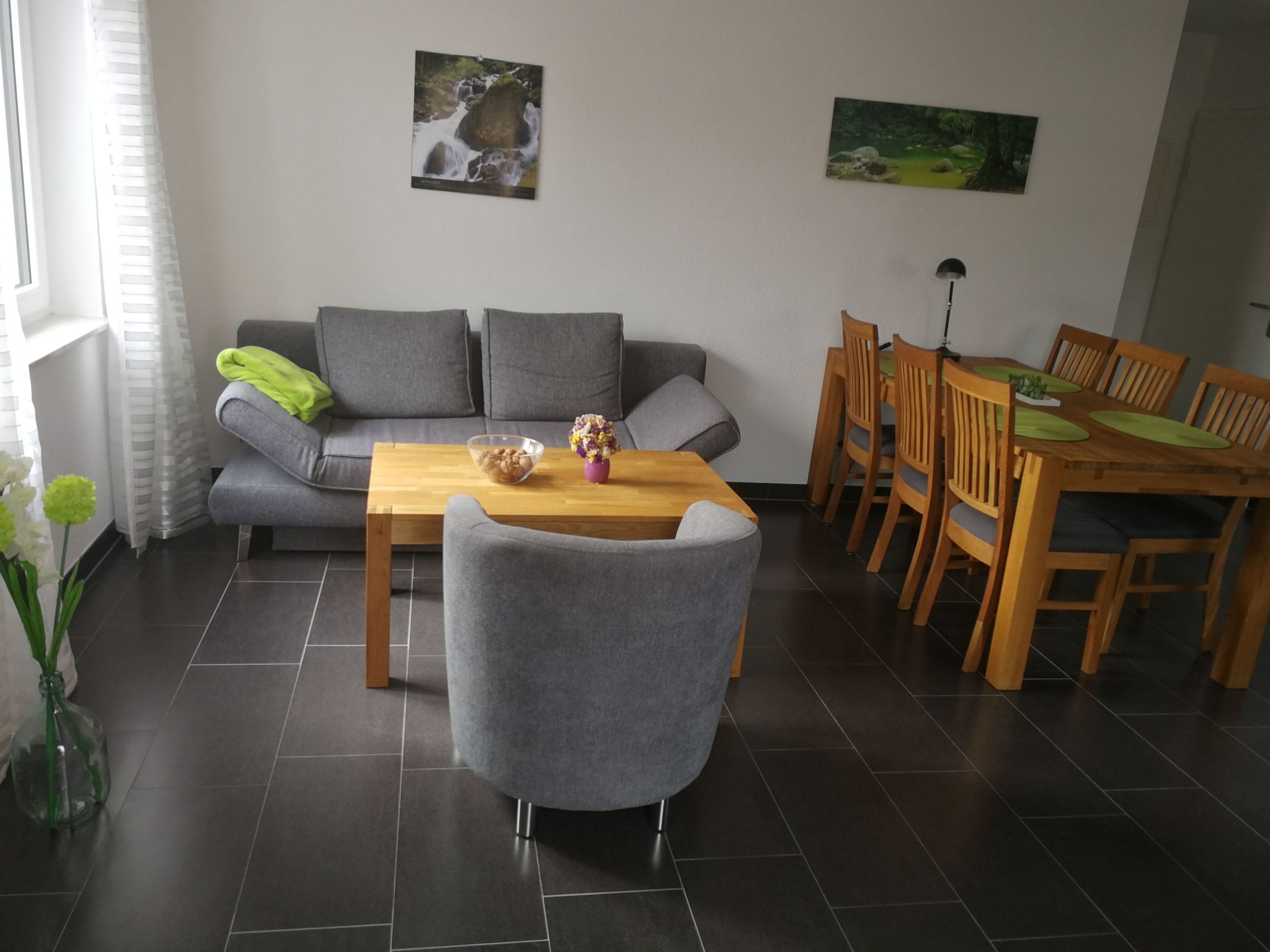 Wohnung mit Terrasse, Grill und Garten