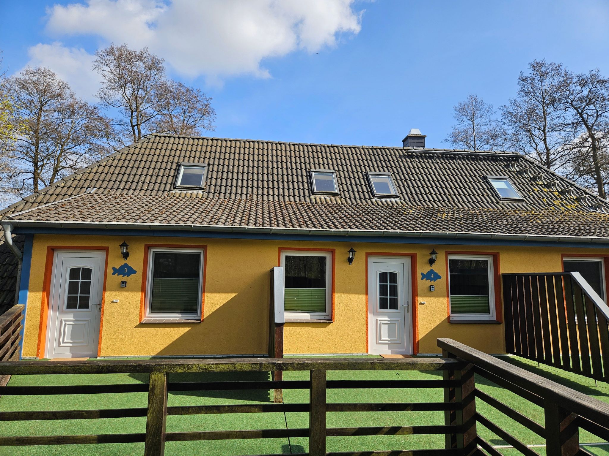 Charmante Ferienwohnung in Neukloster mit Terrasse-Binnen