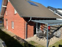 Rustiek vakantiehuis in Alt Jassewitz, 500m van de Oostzee met terras - thumbnail 2