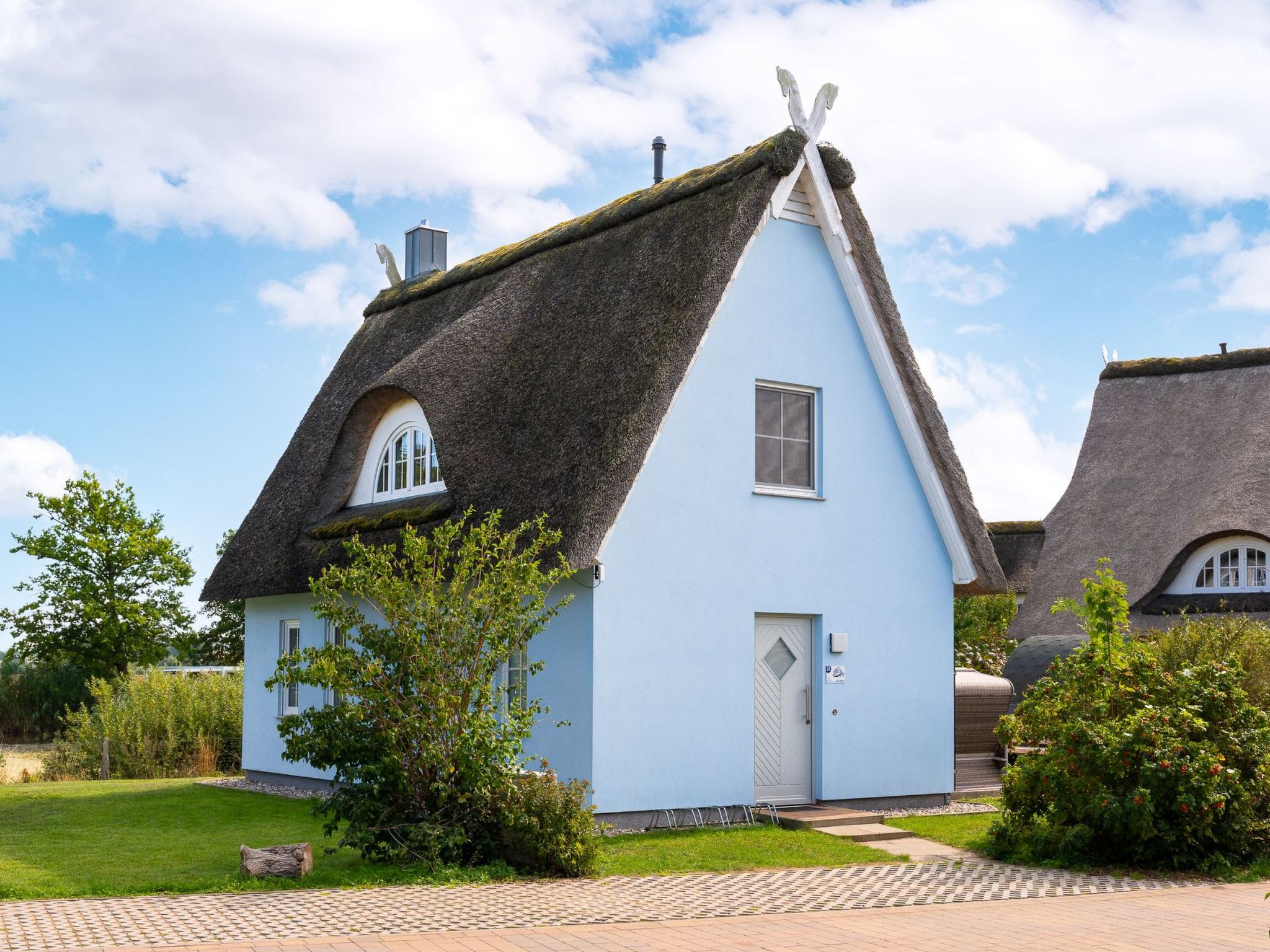 Urlaub im Reethaus Delphin mit Whirlpool und Sauna