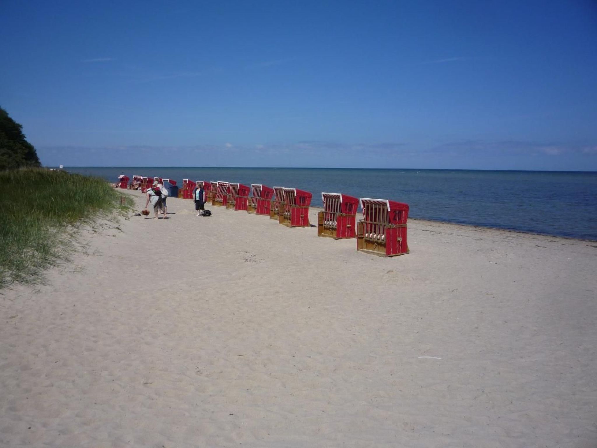 Schwedenhaus Zierow mit Terrasse und Grill