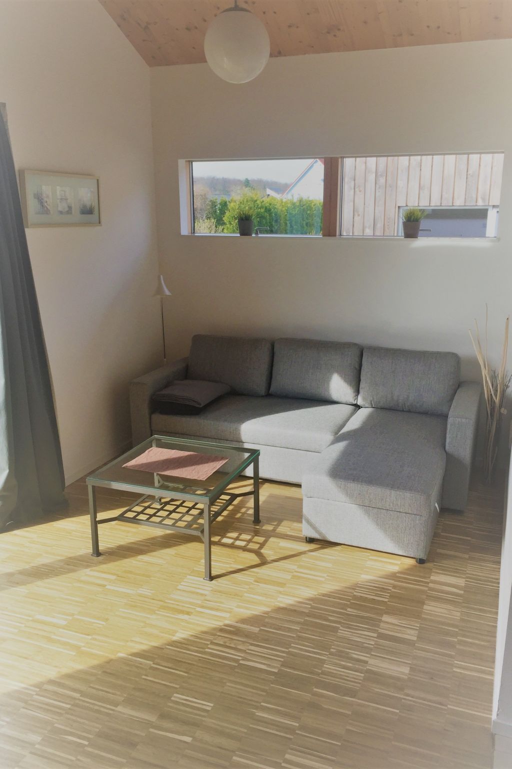 Strandnahes Ferienhaus mit Terrasse und Stellplatz