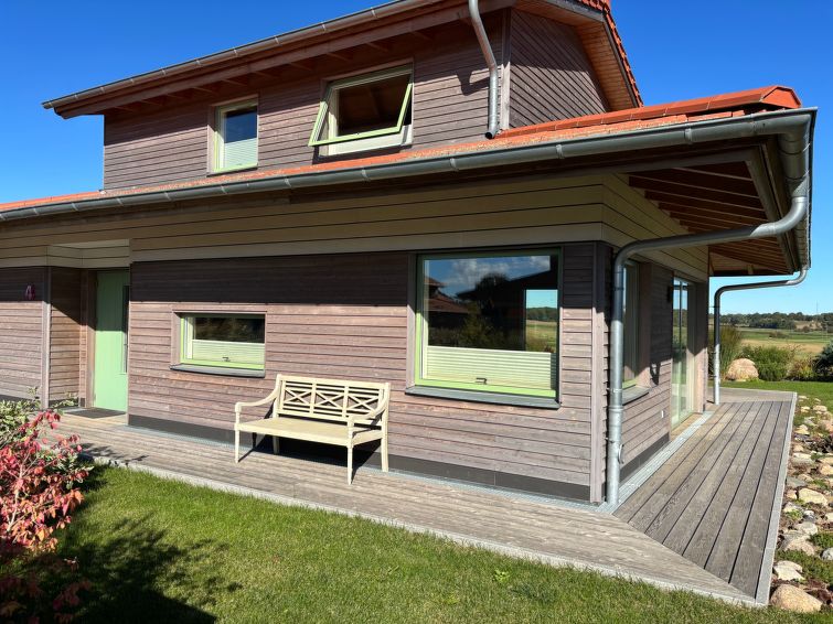 Sauna en rust in vakantiehuis Haus Weitblick in Damshagen in Damshagen