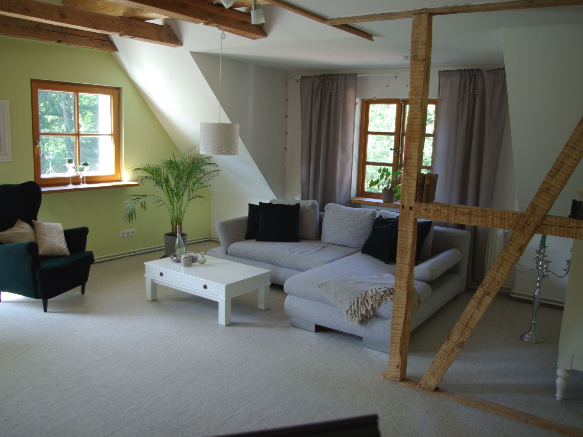 Große Ferienwohnung in Bleckede mit Großem Balkon