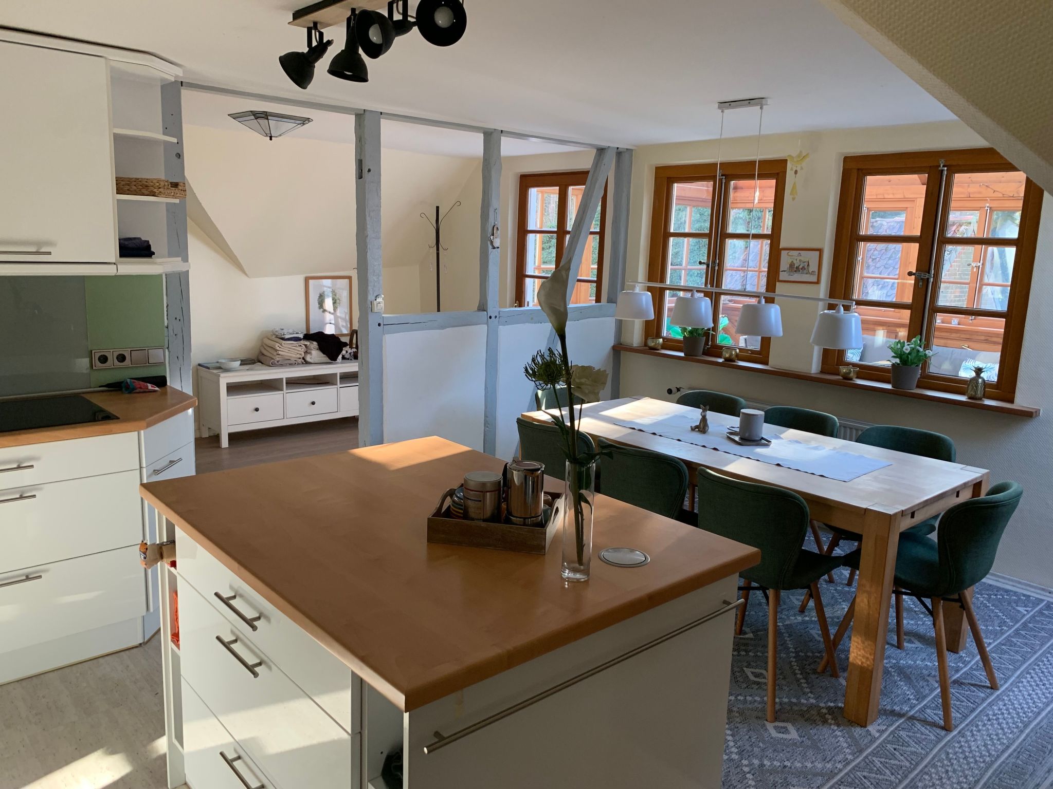 Große Ferienwohnung in Bleckede mit Großem Balkon-Image-tags.info