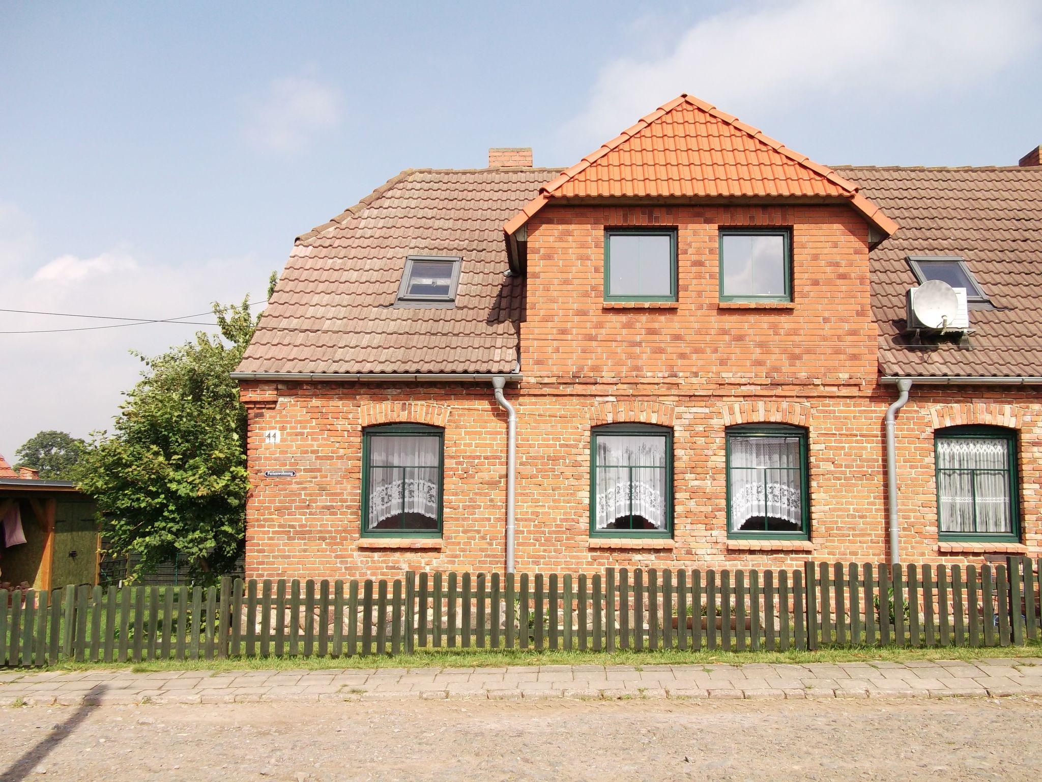 Appartement mit Garten, Grill und Terrasse