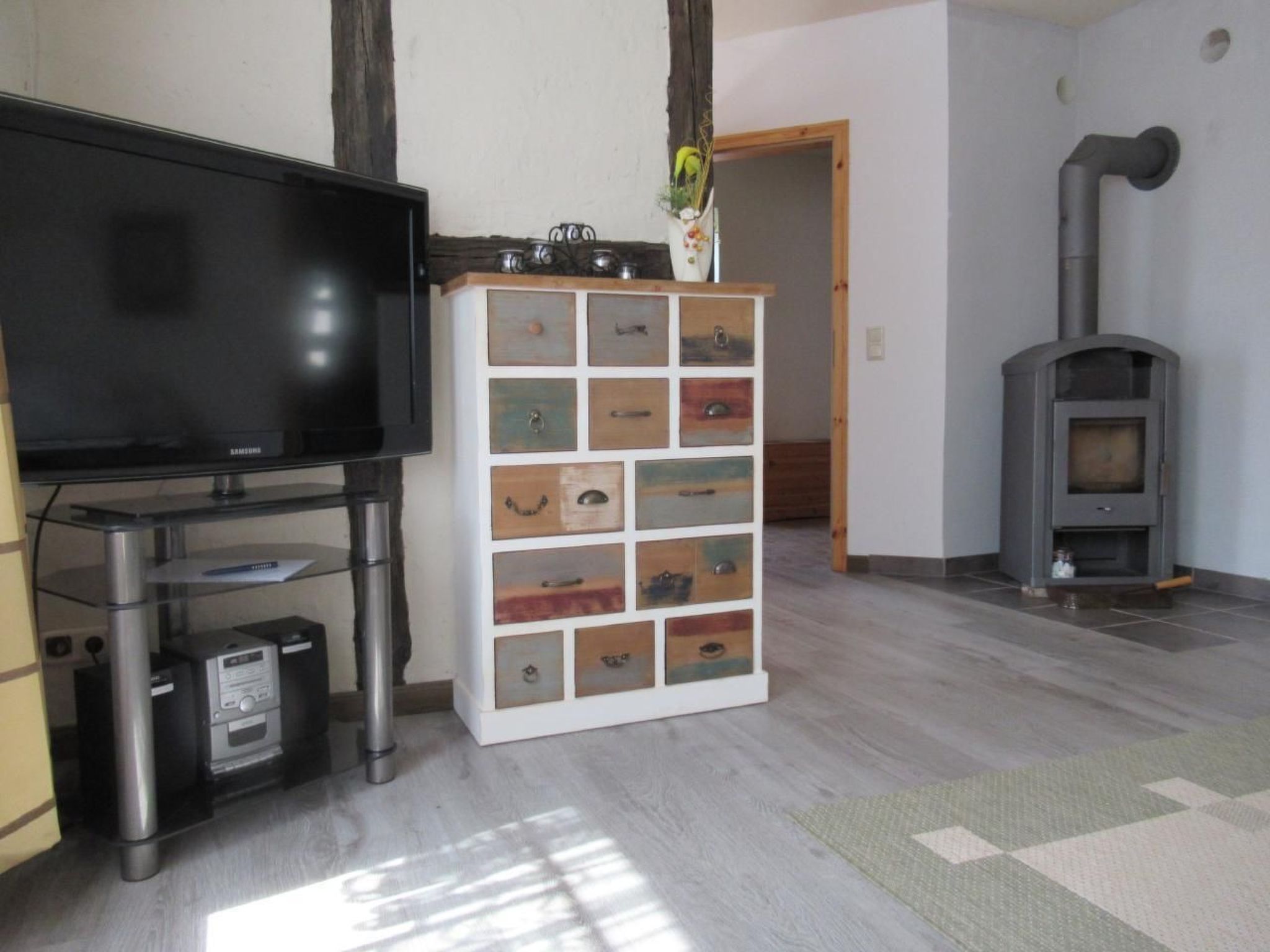 Appartement mit Garten, Grill und Terrasse