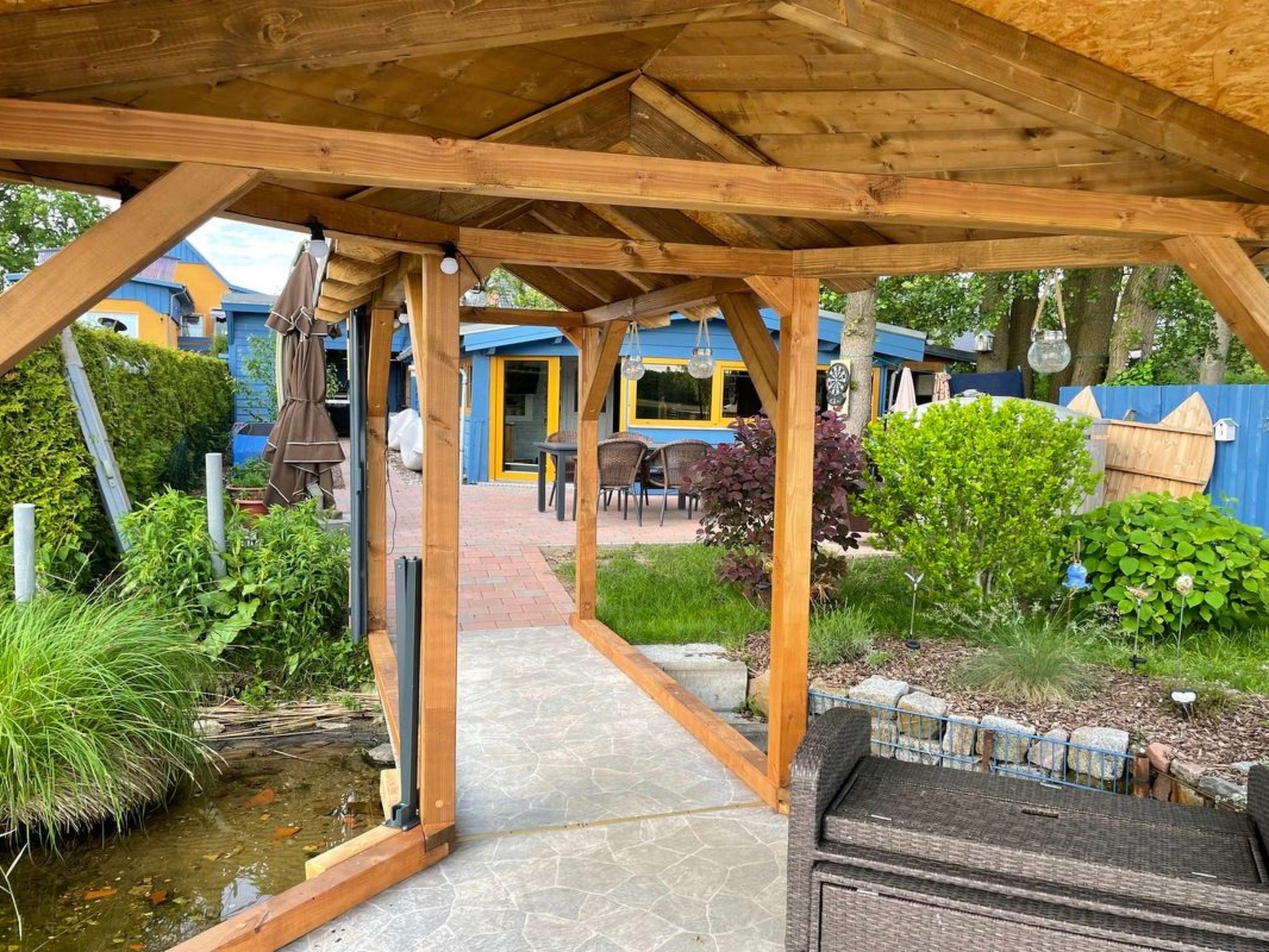 Charmantes kleines Häuschen am Blauen See-Image-tags.info