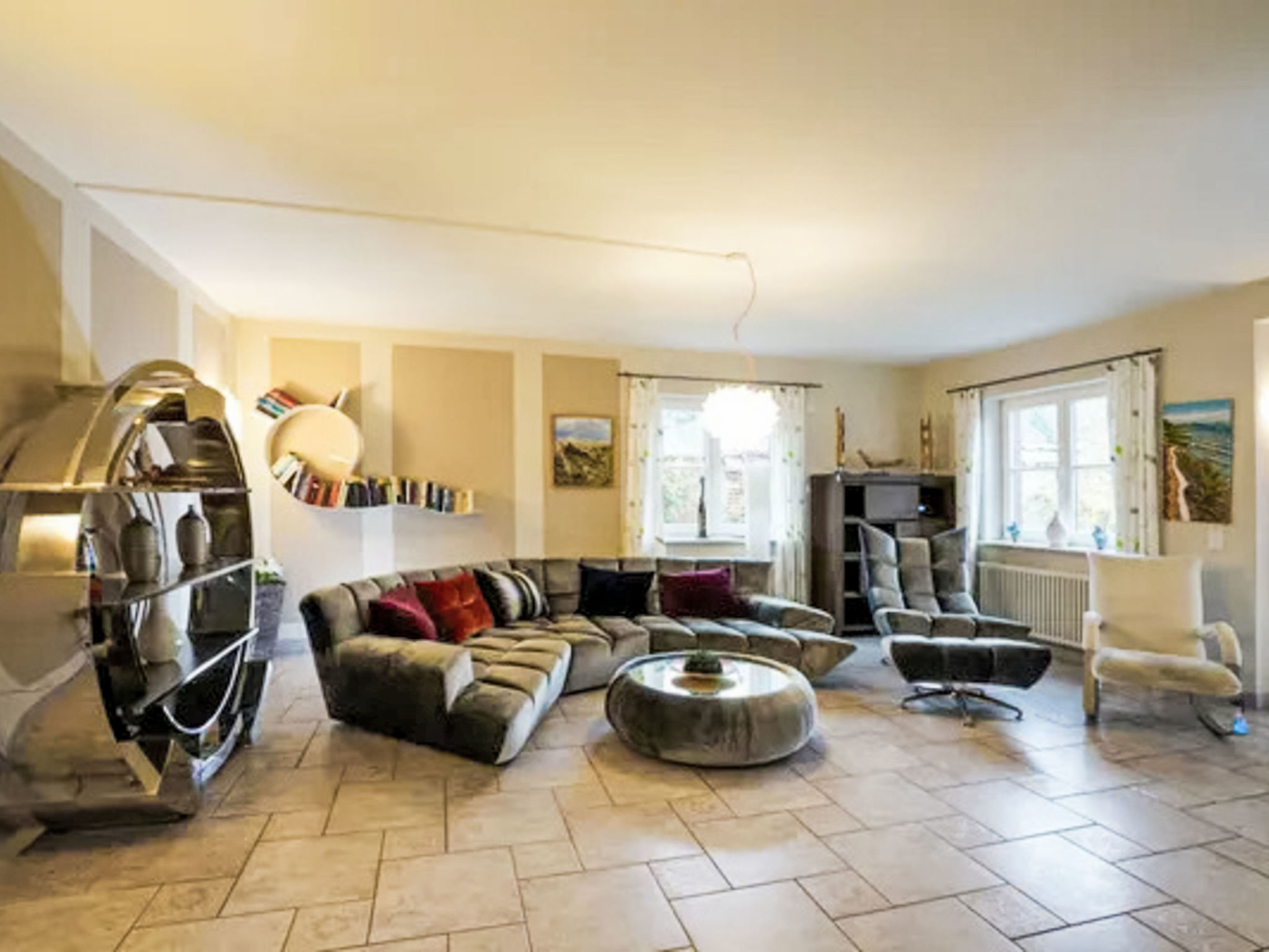 Villa Seeblick mit Sauna - Drinnen
