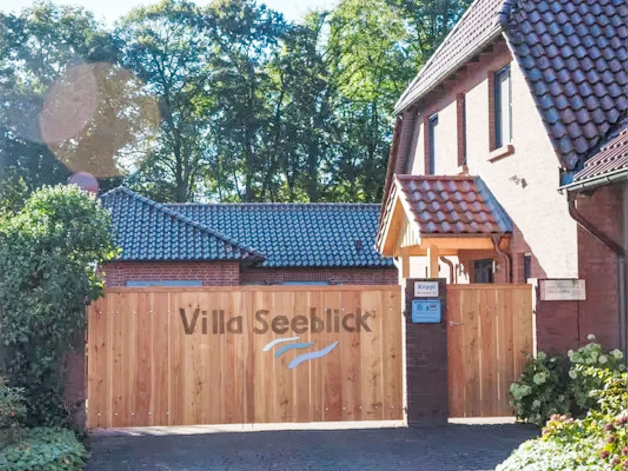 Villa Seeblick mit Sauna