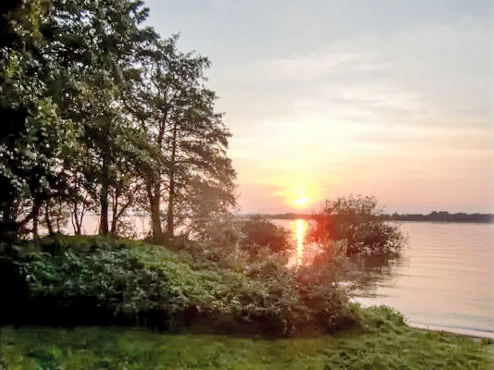 Villa Seeblick mit Sauna - Draußen