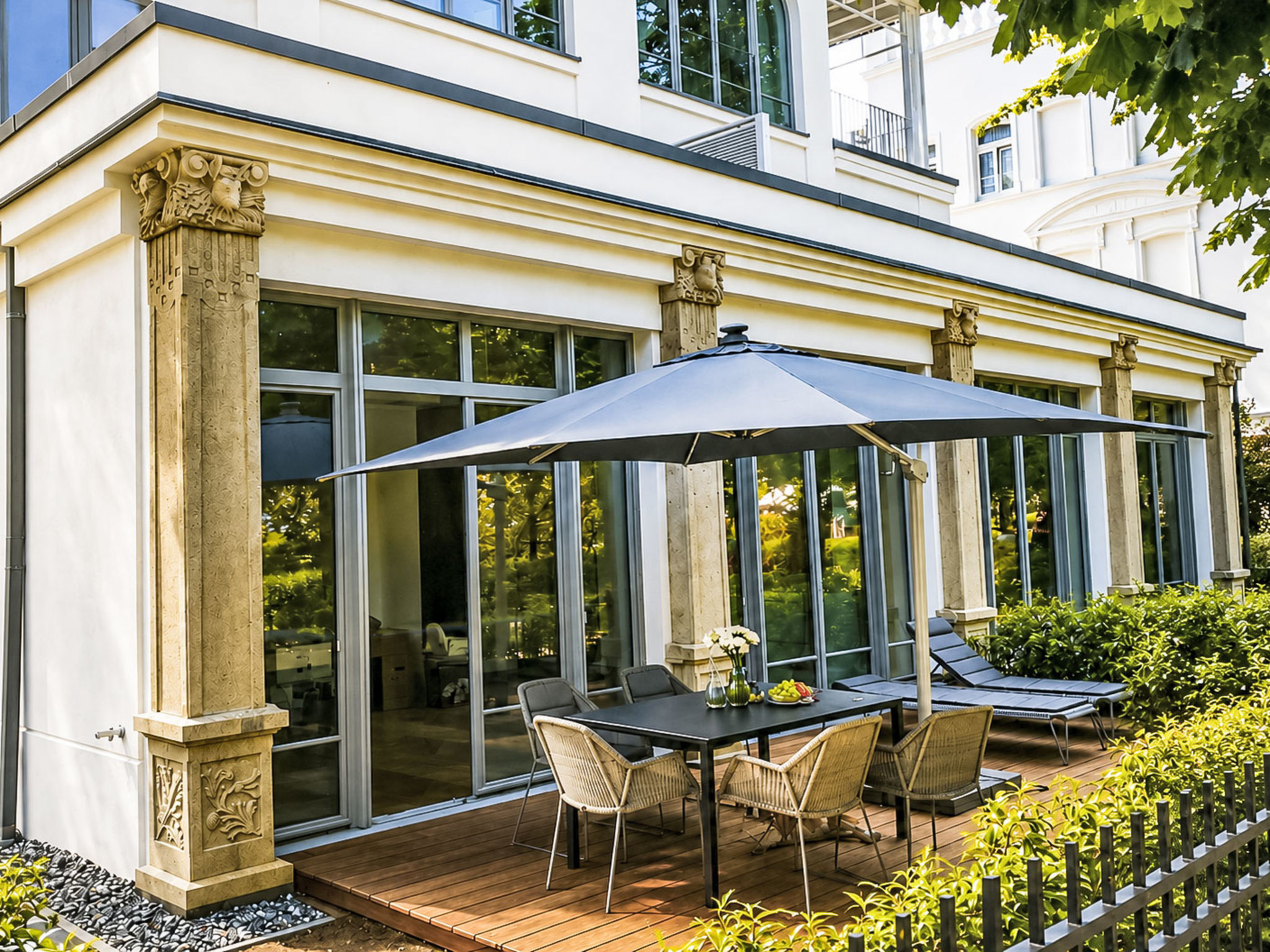 Appartement in Binz mit Großer Terrasse