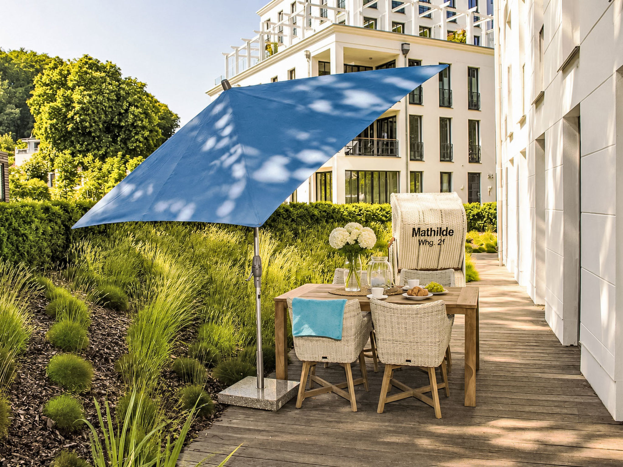 Luxus Ferienwohnung "Seebrise" - Buiten
